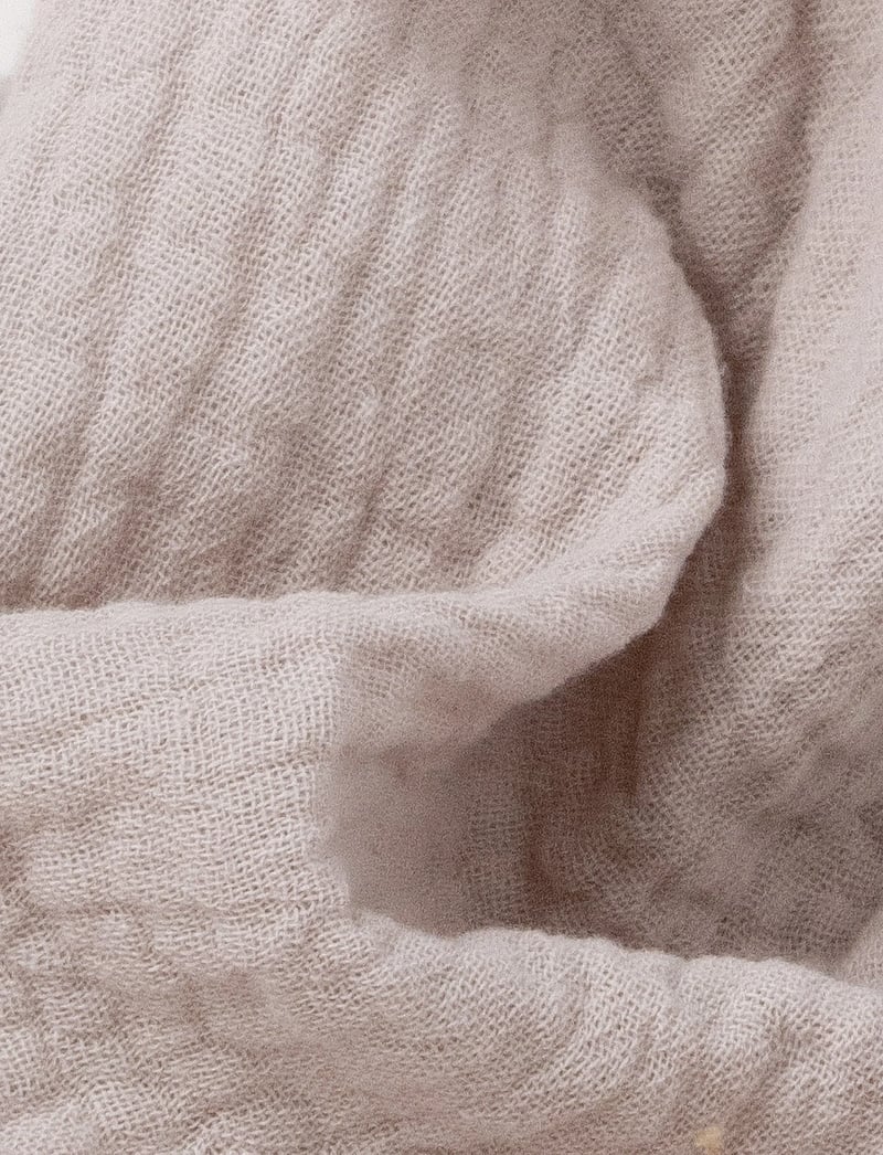 Teddykompaniet - Diinglisar, Blankie, Rabbit, Muslin, greige - mulltücher - grey - 3