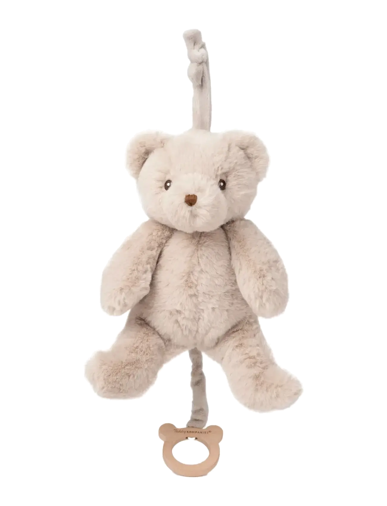 TEDDYKOMPANIET Teddy, Speldosa, Beige Beige - 37 CM - Kinder