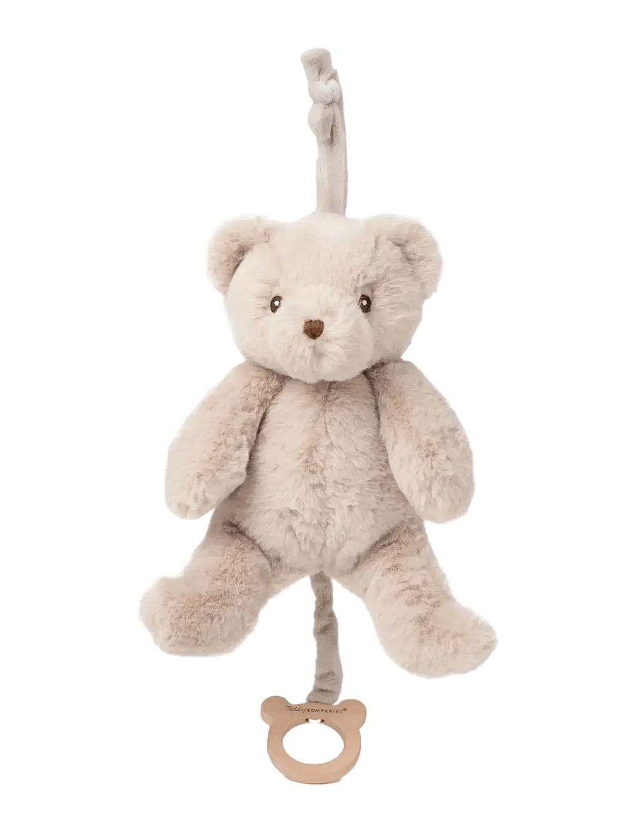 Teddykompaniet - Teddy, Speldosa, Beige - grojantys pliušiniai žaislai - beige - 1