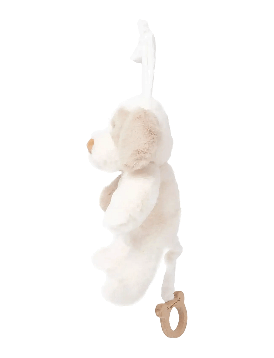 Teddykompaniet - Karo, Speldosa, Hund - laveste priser - white - 1