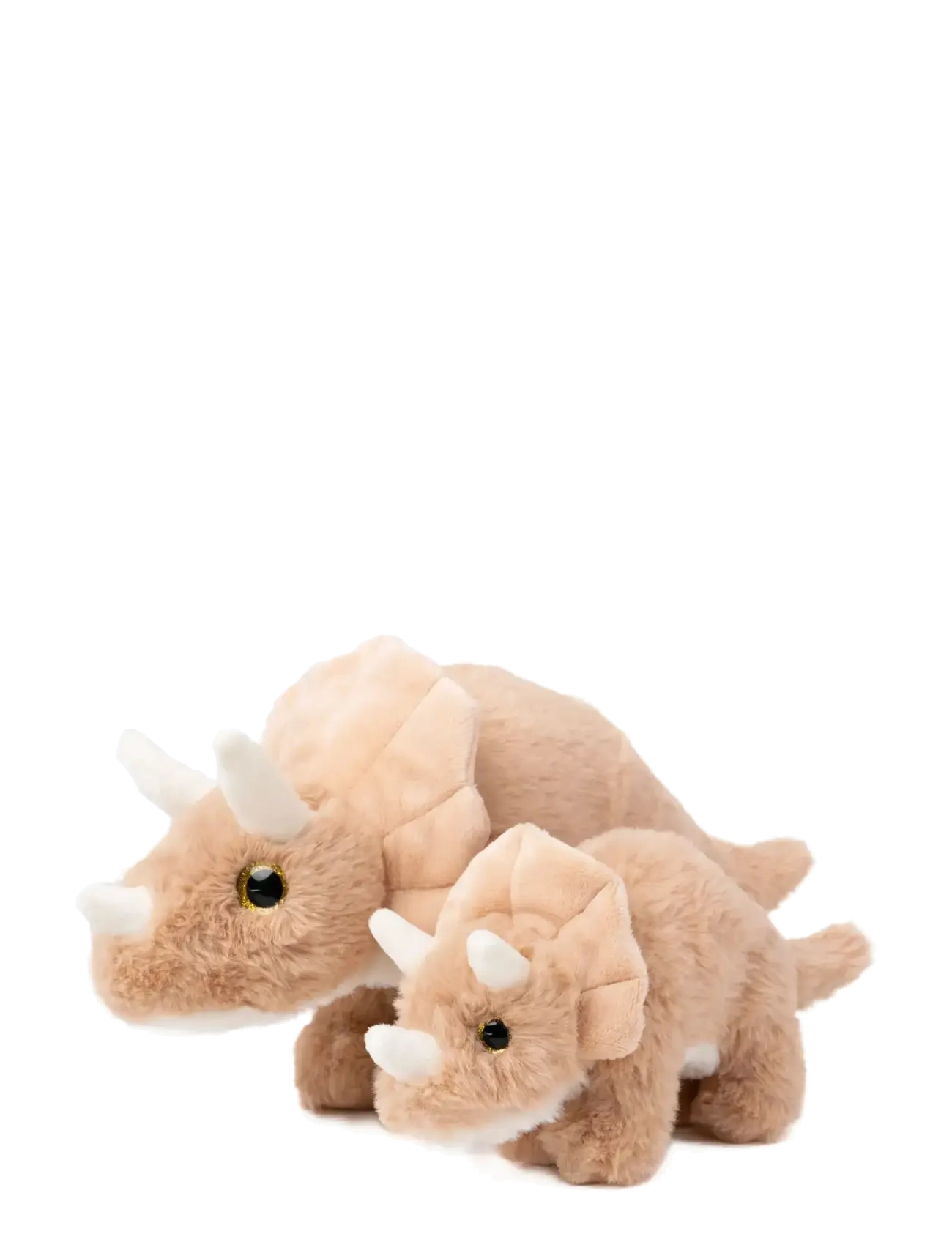 Teddykompaniet - Dino, Triceratops, Aprikos, Stor - stuffed animals - orange - 4