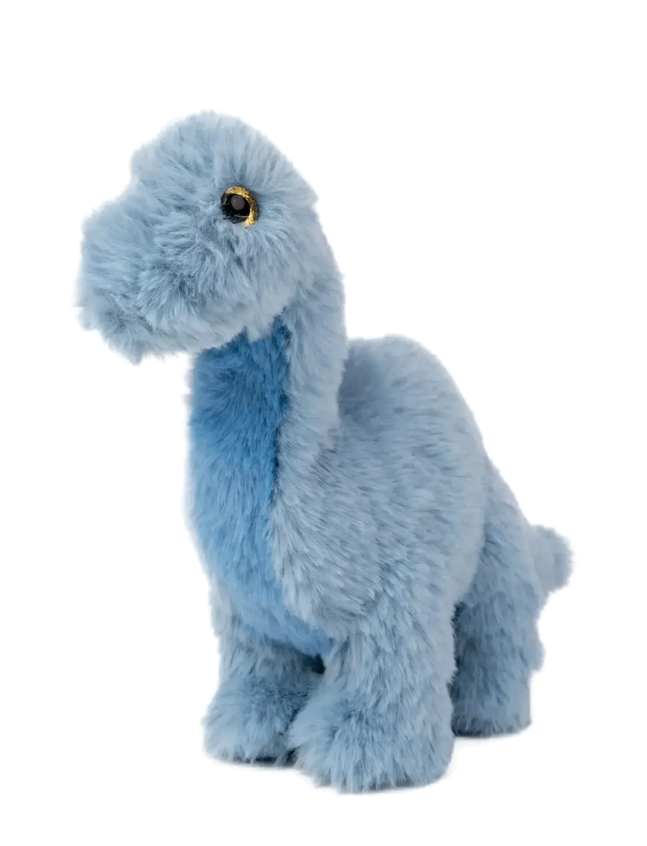 TEDDYKOMPANIET Dino, Brachiosaurus, Blå, Liten Blau - 25 CM - Kinder