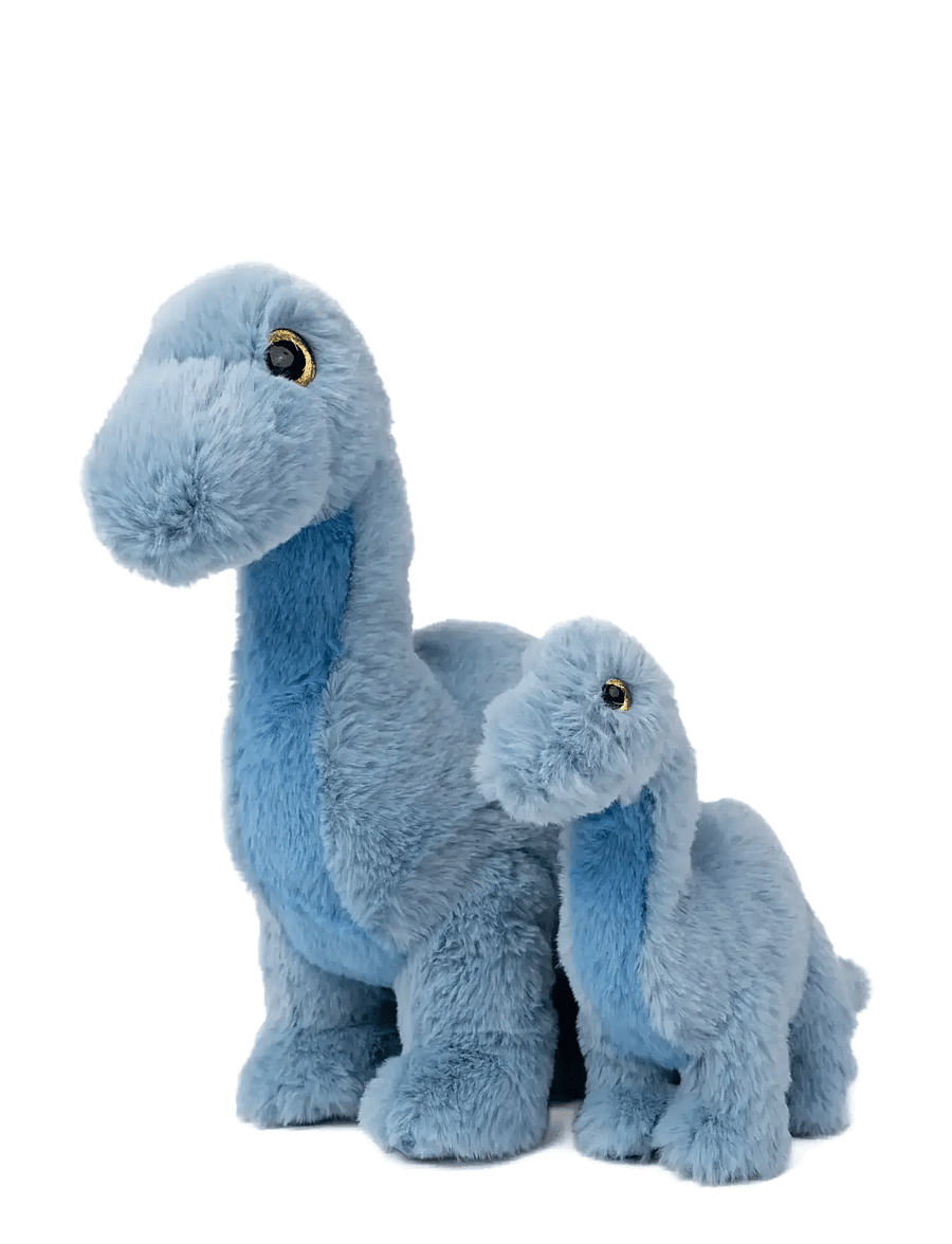 Teddykompaniet - Dino, Brachiosaurus, Blå, Liten - pehmed loomad - blue - 4