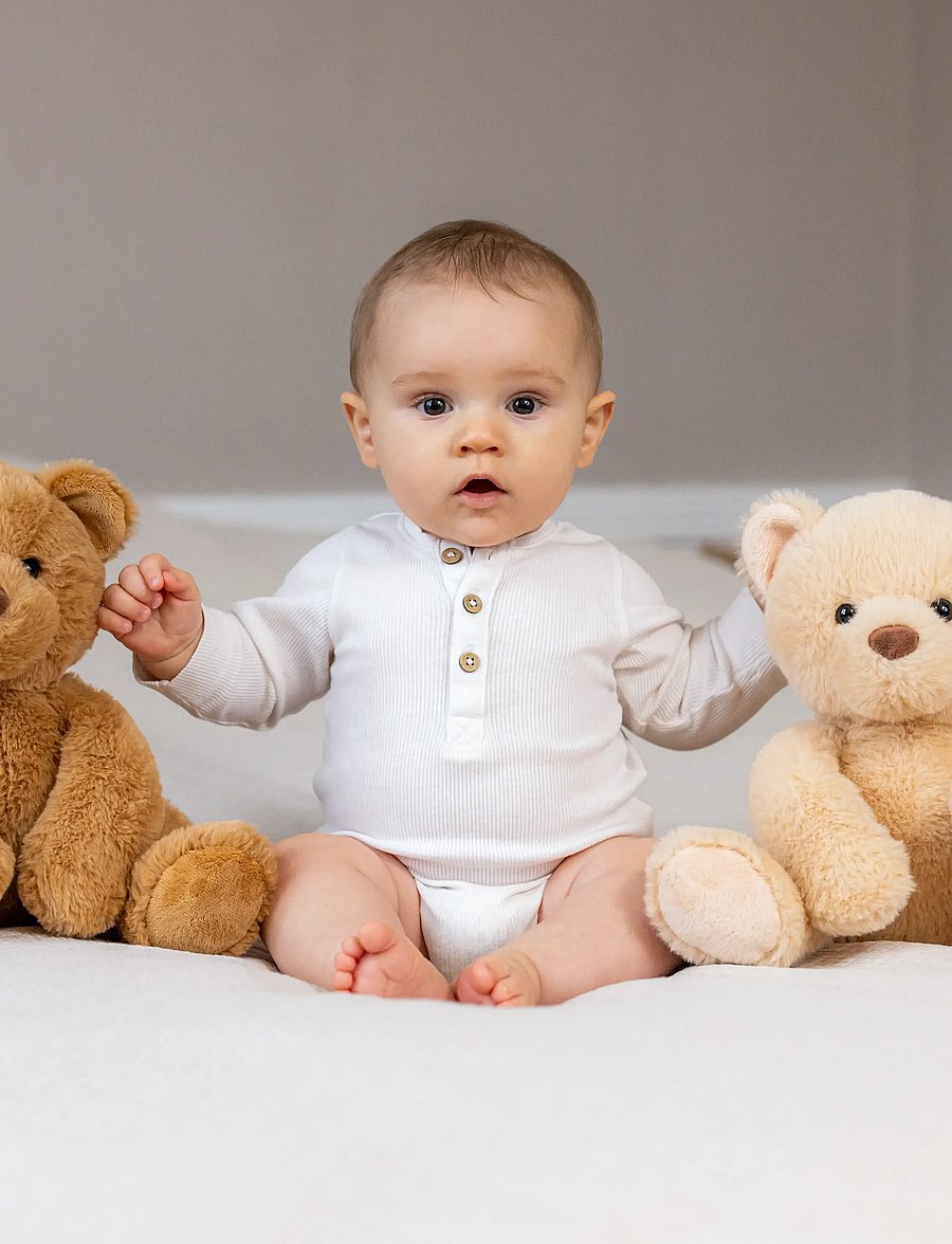 Teddykompaniet - Hjalmar, Brun - teddybären - brown - 4