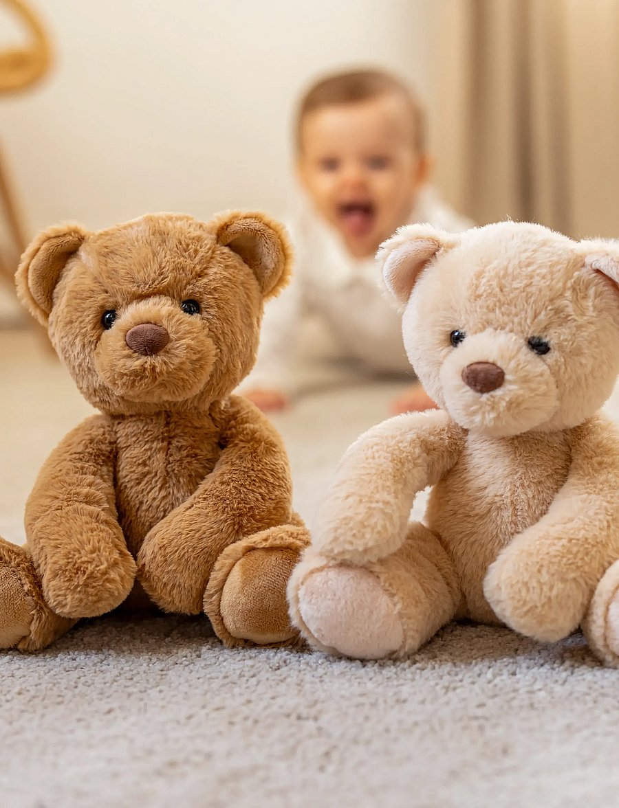 Teddykompaniet - Hjalmar, Brun - teddybären - brown - 5