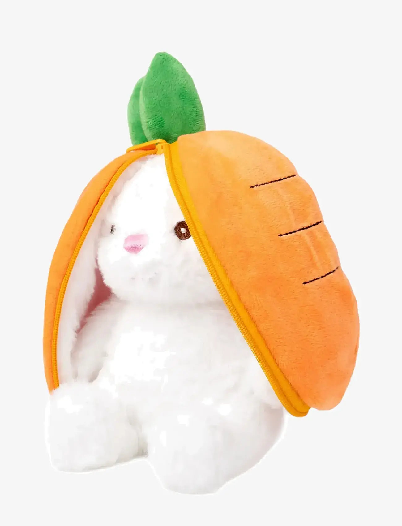 Teddykompaniet - Kanin i morot med dragkedja - stuffed animals - orange - 1