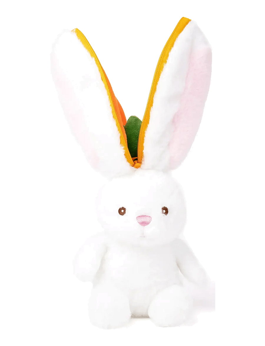 Teddykompaniet - Kanin i morot med dragkedja - kuscheltiere - orange - 2