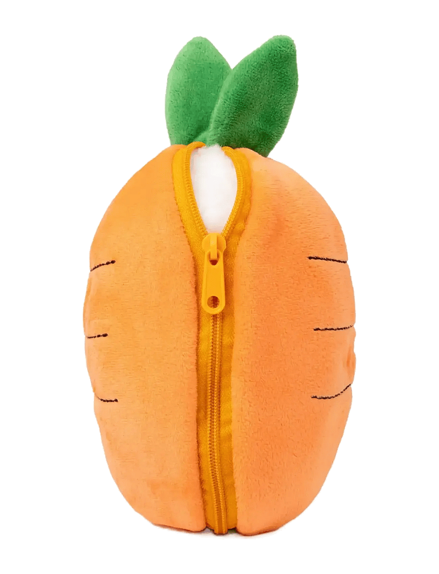 Teddykompaniet - Kanin i morot med dragkedja - kuscheltiere - orange - 4
