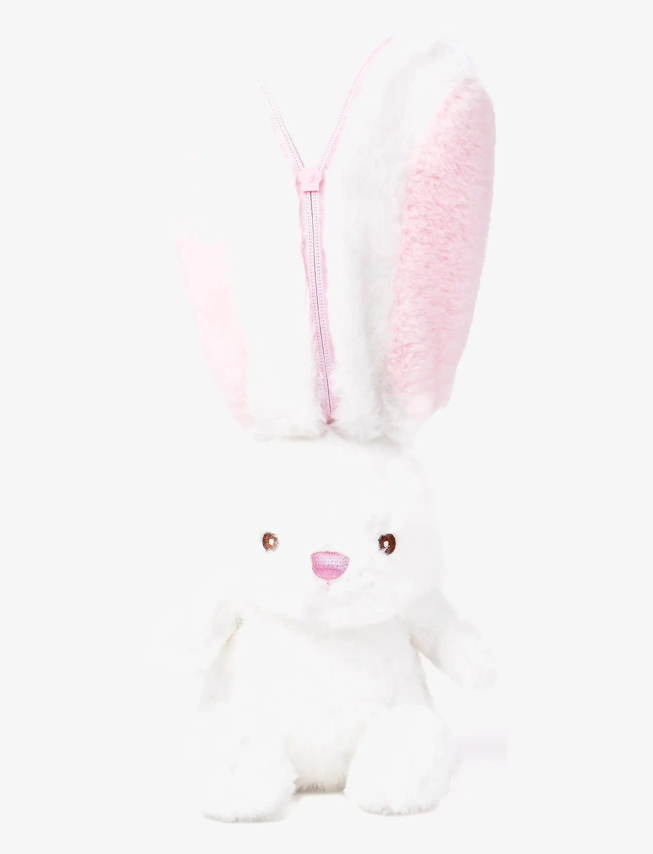 Teddykompaniet - Kanin i jordgubbe med dragkedja - plüschspielzeug - pink - 4