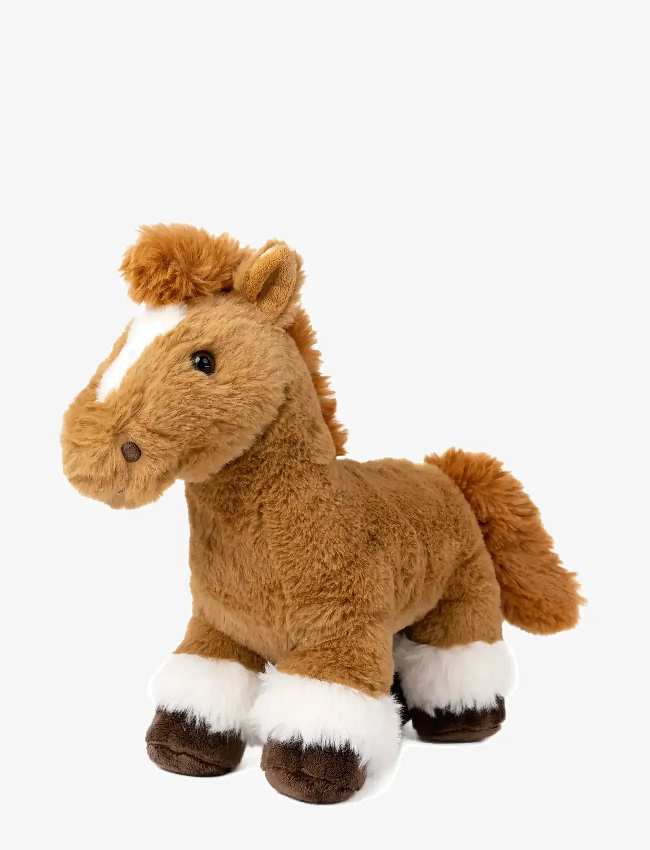 Teddykompaniet - Hästen Freja - tøjdyr - brown - 1