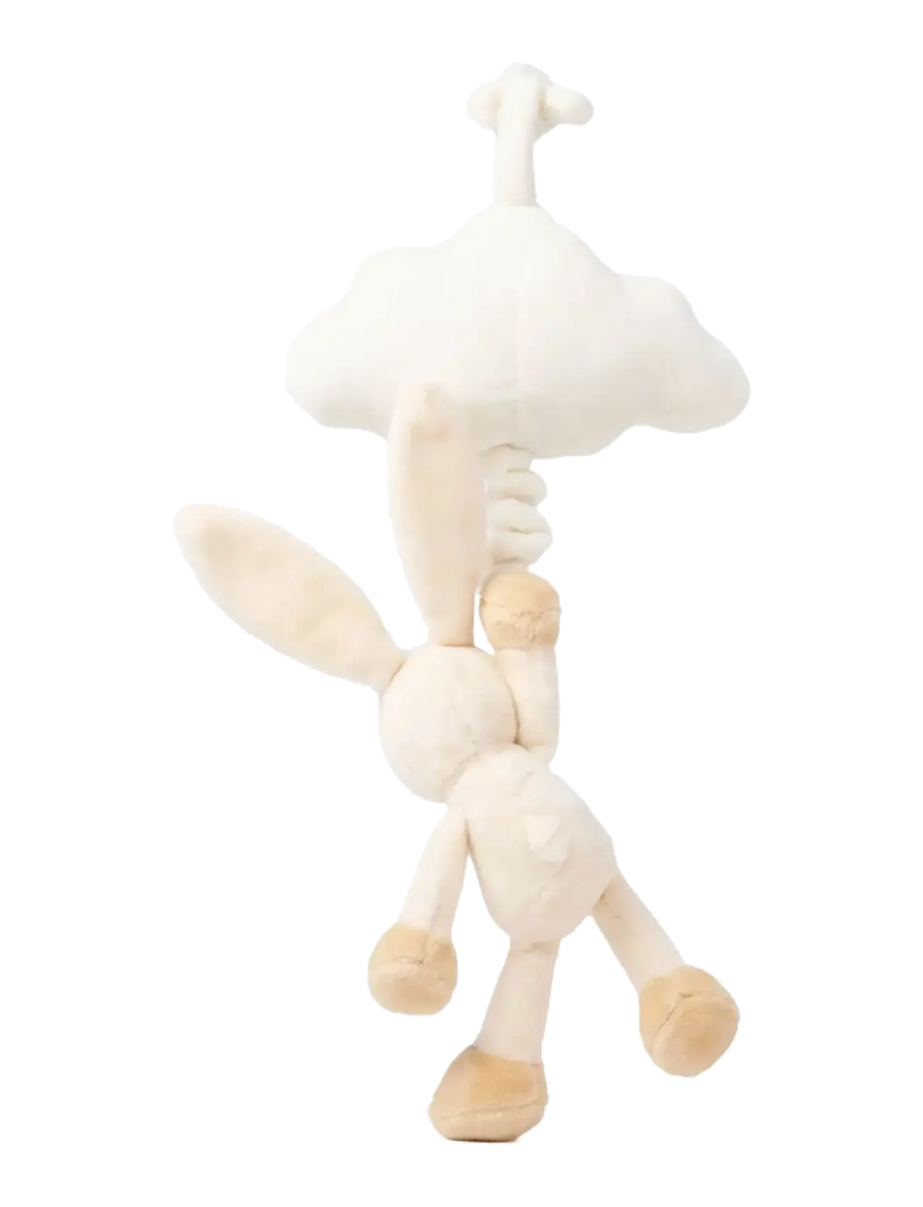 Teddykompaniet - Diinglisar, Speldosa Moln, Kanin, Beige - speldosor - beige - 2