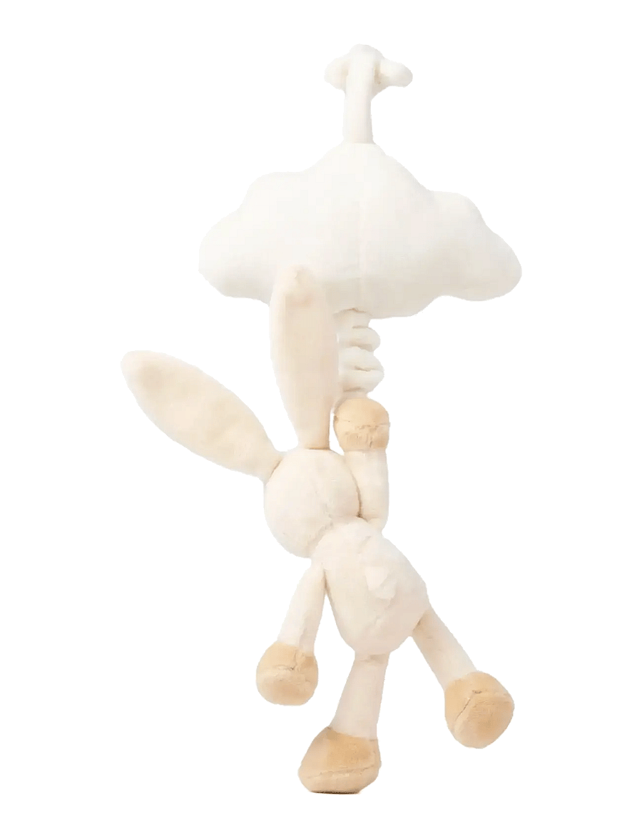 Teddykompaniet - Diinglisar, Speldosa Moln, Kanin, Beige - madalaimad hinnad - beige - 2