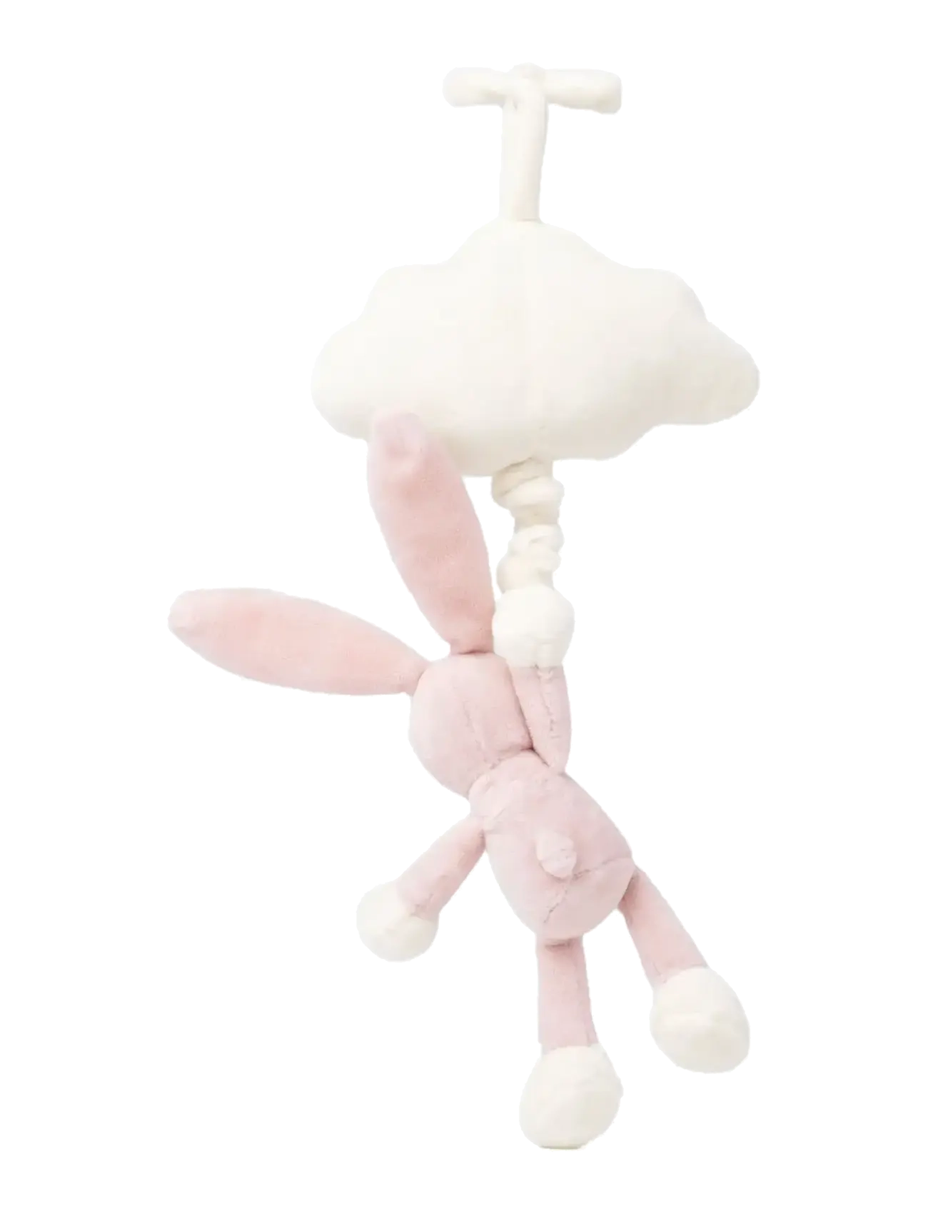 Teddykompaniet - Diinglisar, Speldosa Moln, Kanin, Dimrosa - kuscheltier mit musik - pink - 3