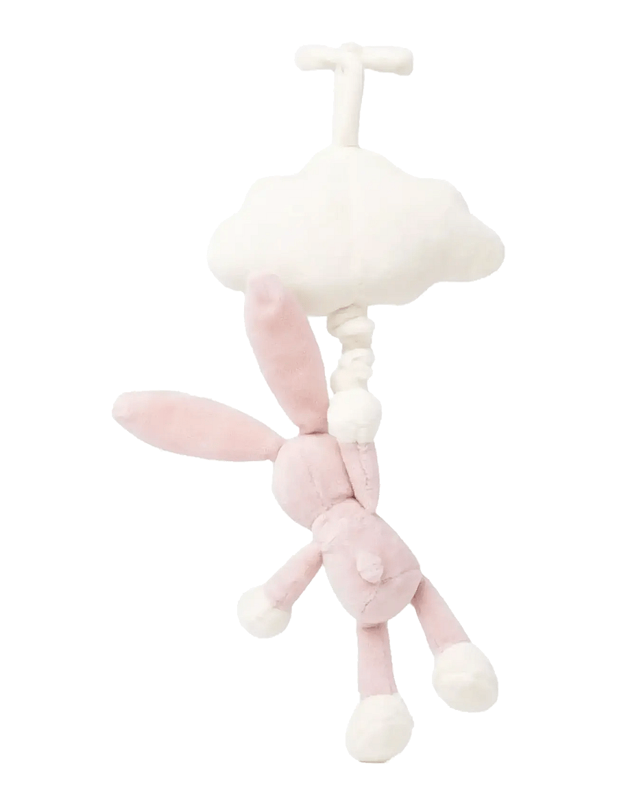 Teddykompaniet - Diinglisar, Speldosa Moln, Kanin, Dimrosa - die niedrigsten preise - pink - 2
