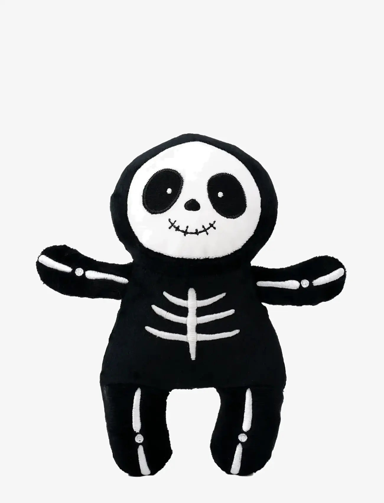 Teddykompaniet - Självlysande Skelett - stuffed toys - black - 0