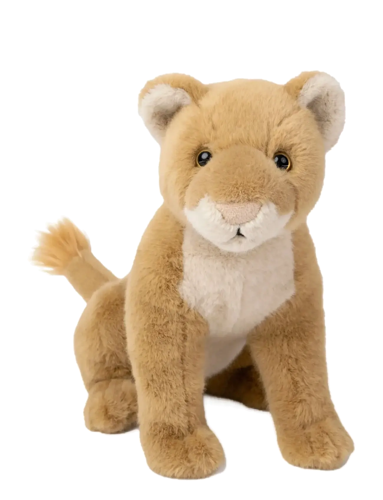 Teddykompaniet Naturtrogen Lejonhona, Sittande - 4 for 3 - BROWN / beige