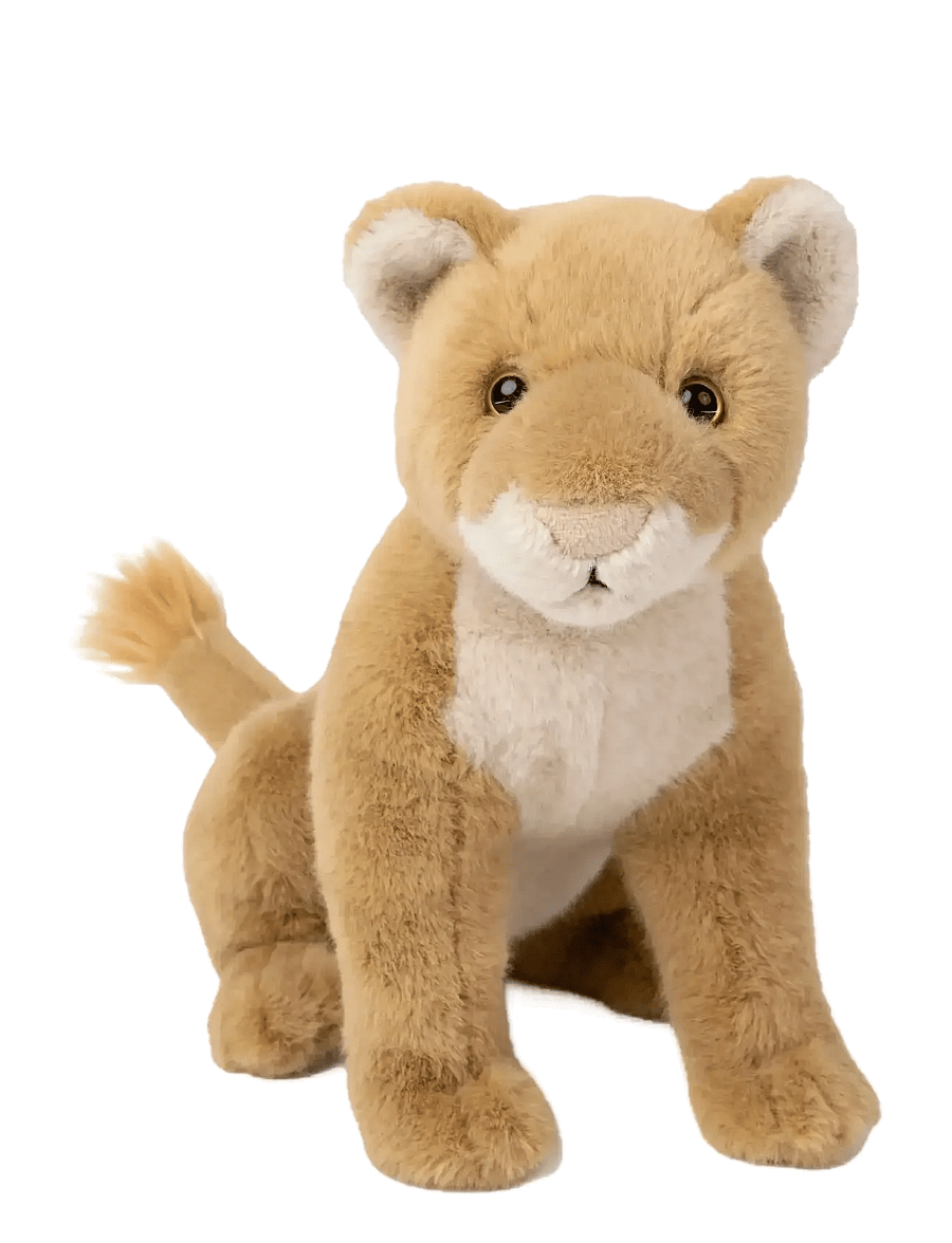 Teddykompaniet - Naturtrogen Lejonhona, Sittande - tuskudýr - brown - 1
