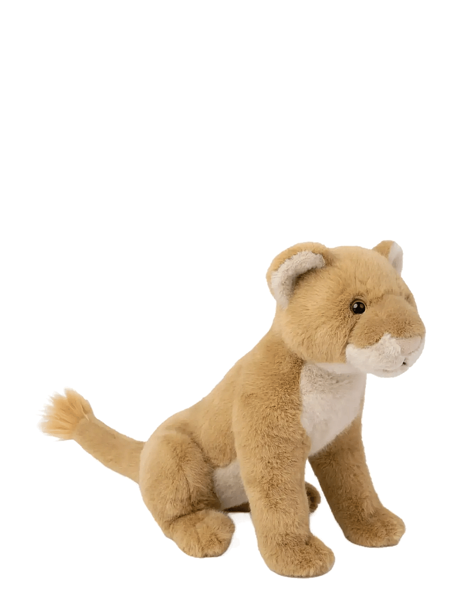Teddykompaniet - Naturtrogen Lejonhona, Sittande - tuskudýr - brown - 2