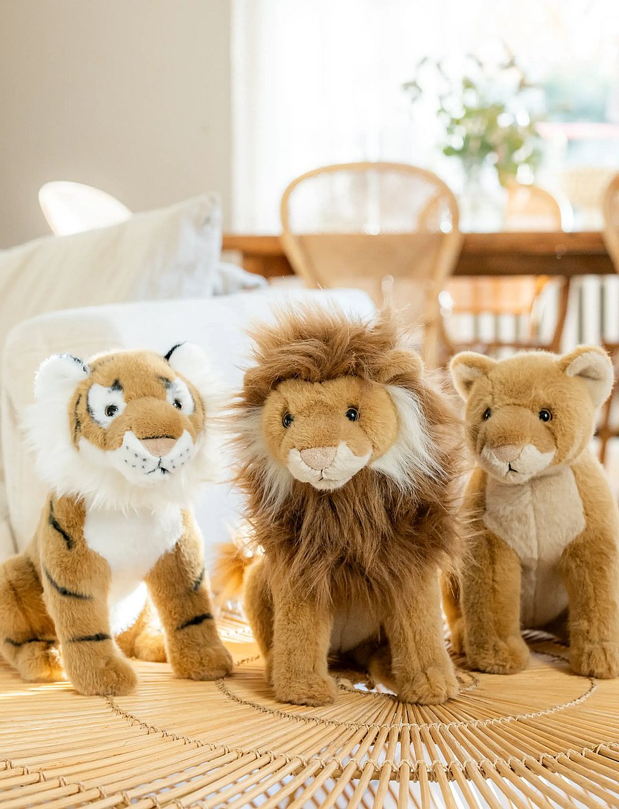 Teddykompaniet - Naturtrogen Tiger, Sittande - kuscheltiere - brown - 4