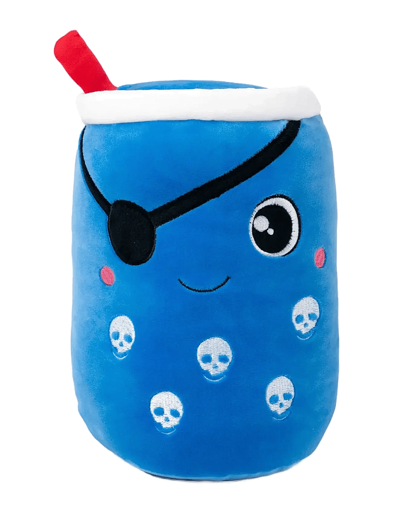 Teddykompaniet - Kramis, Bubble Tea, Pirat, 30 cm - pehmed mänguasjad - blue - 1