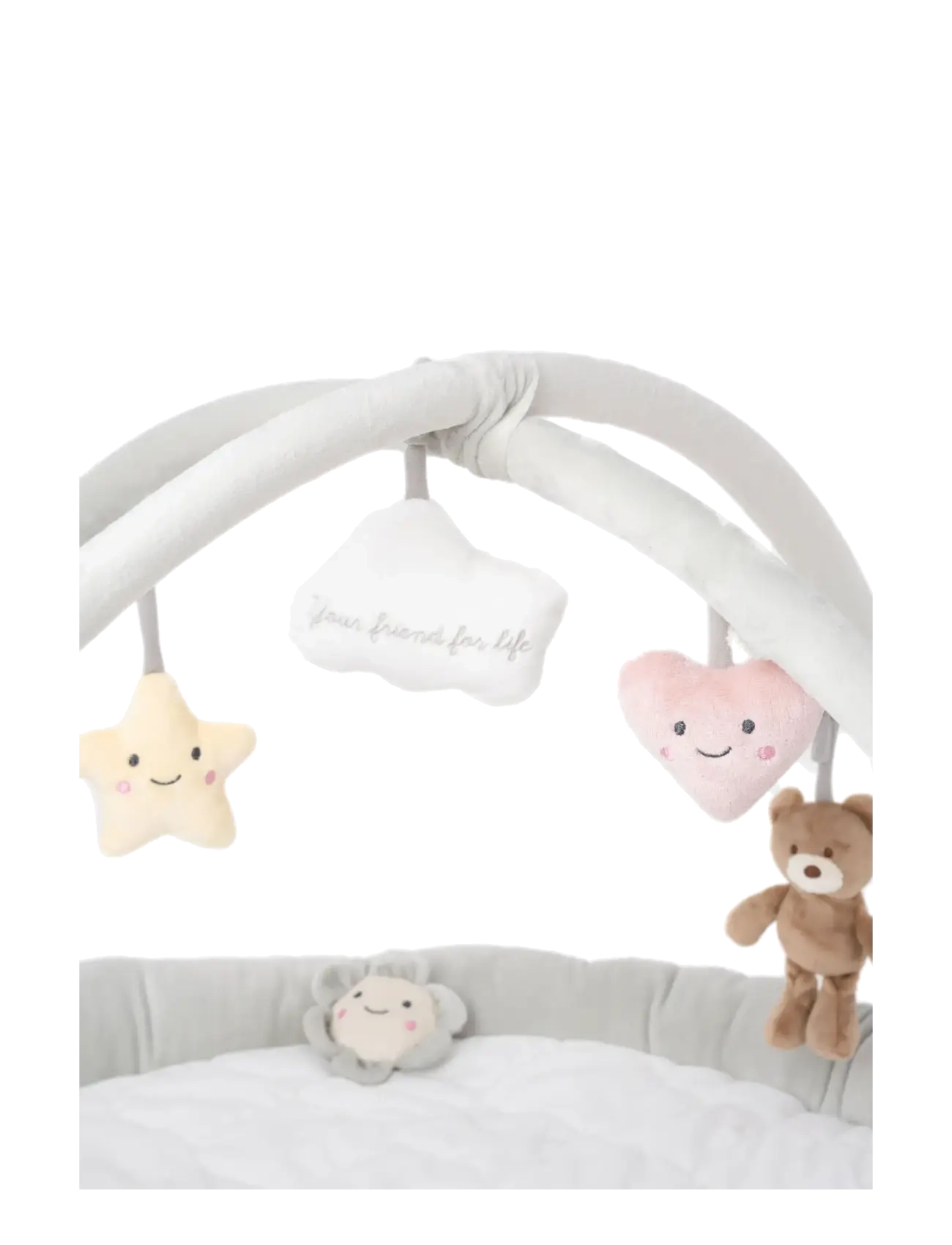 Teddykompaniet - Diinglisar, Babygym - mängukaared ja mängumatid - white - 1