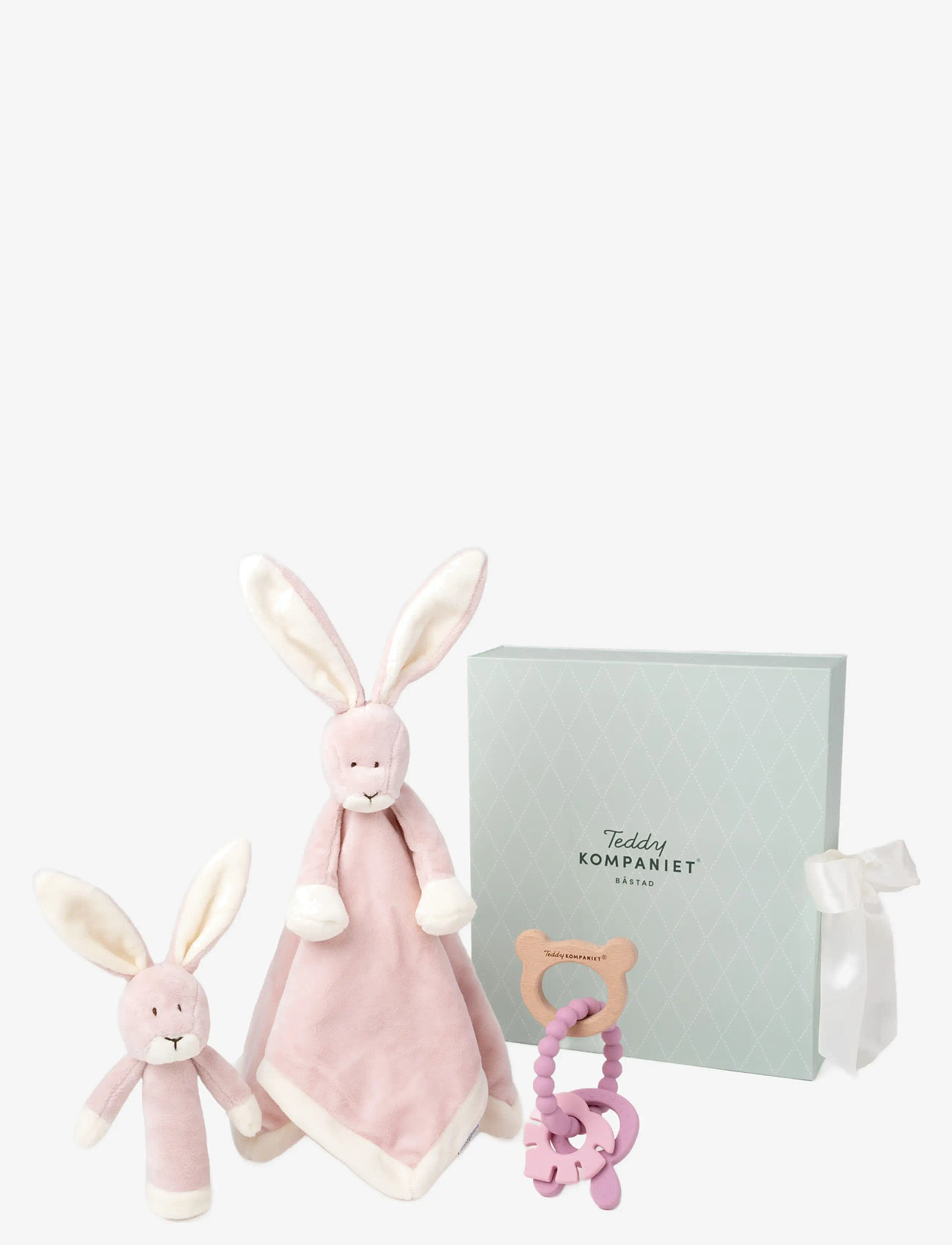 Teddykompaniet - Diinglisar, Gåvoset, Kanin, Dimrosa - kaisutekid - pink - 0