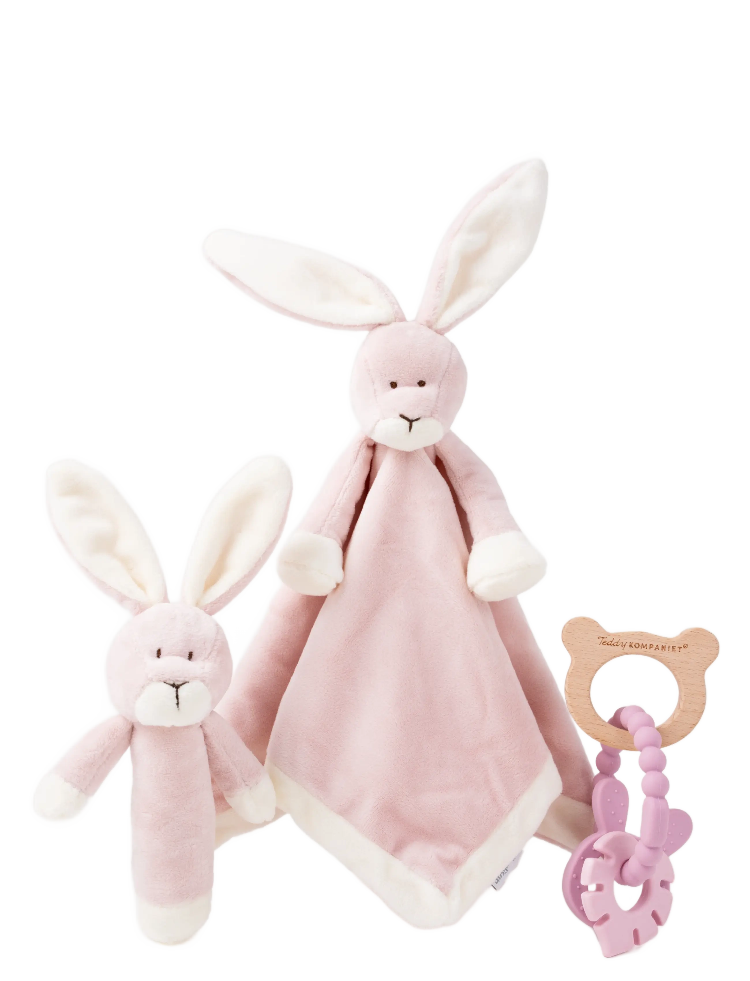 Teddykompaniet - Diinglisar, Gåvoset, Kanin, Dimrosa - couvertures câlins - pink - 1