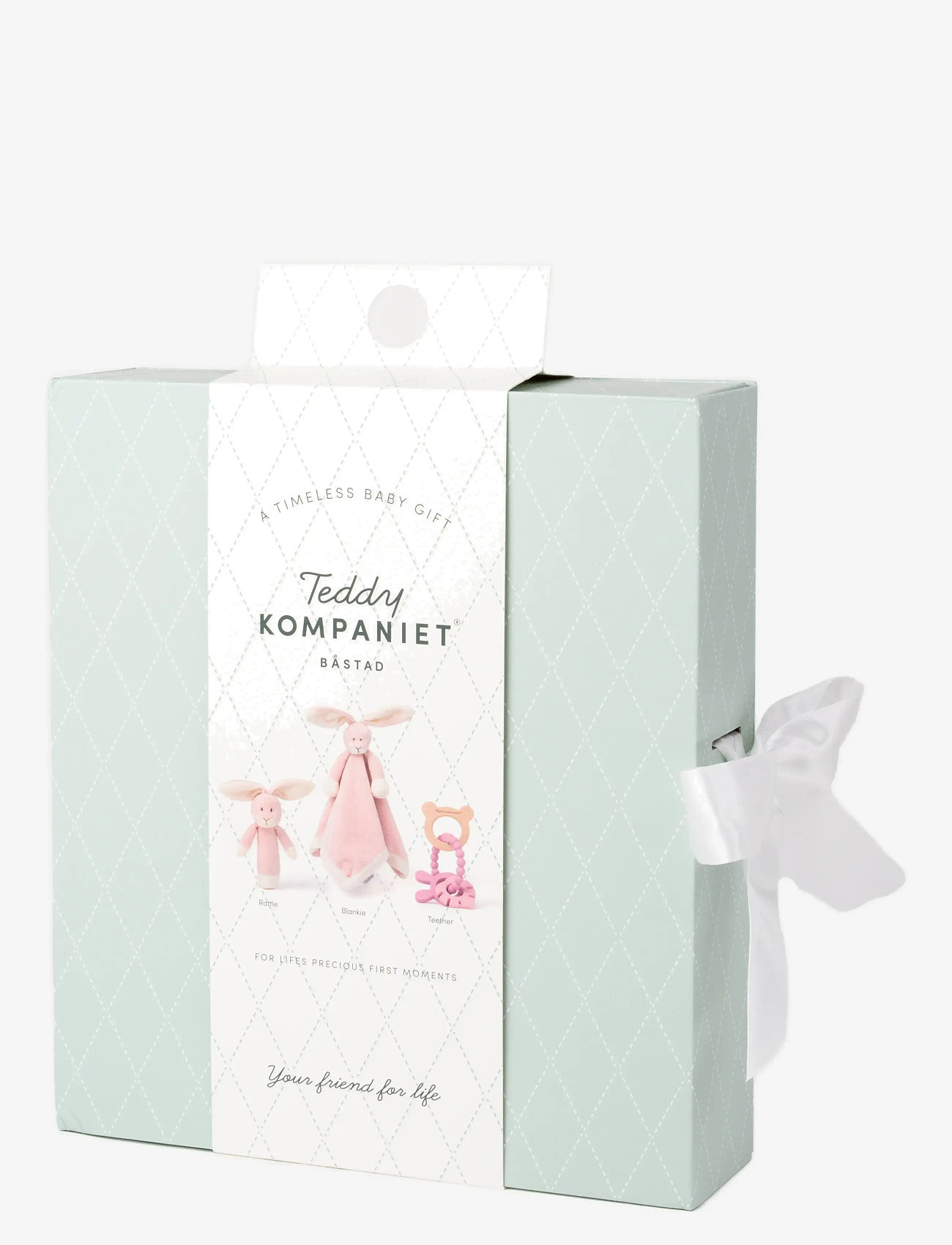 Teddykompaniet - Diinglisar, Gåvoset, Kanin, Dimrosa - kaisutekid - pink - 3