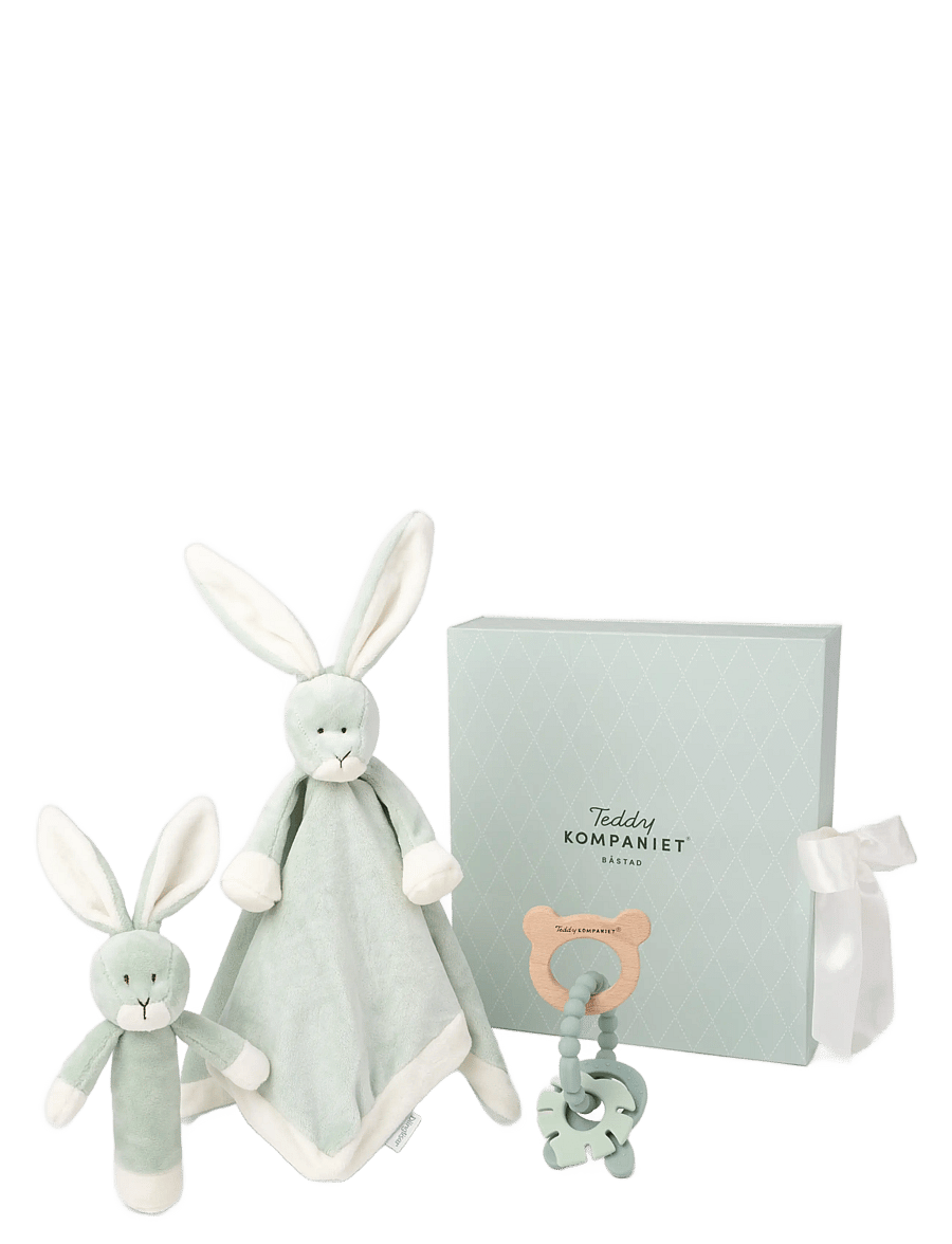 Teddykompaniet - Diinglisar, Gåvoset, Kanin, Lindblomsgrön - geschenkideen - green - 0