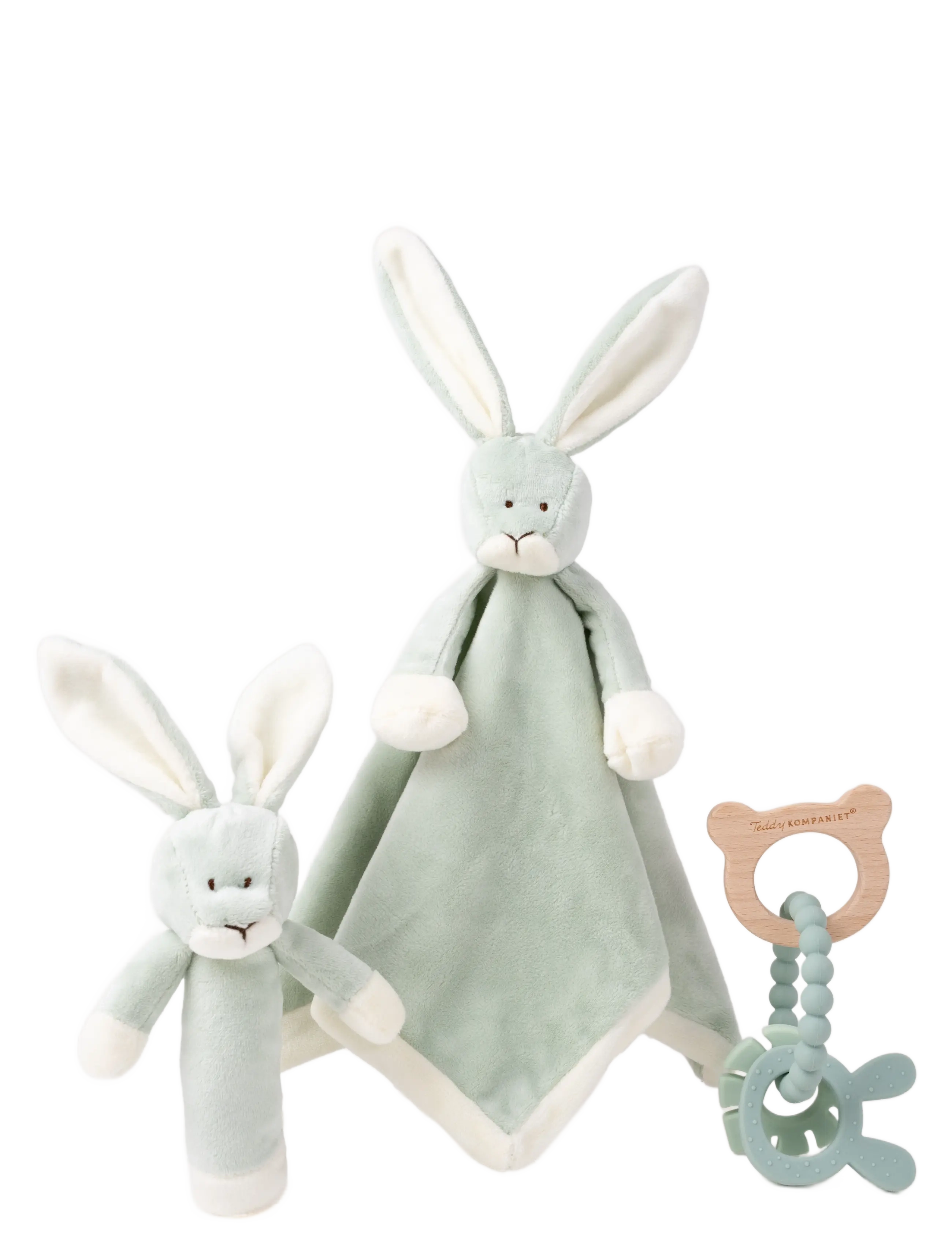 Teddykompaniet - Diinglisar, Gåvoset, Kanin, Lindblomsgrön - geschenkideen - green - 1