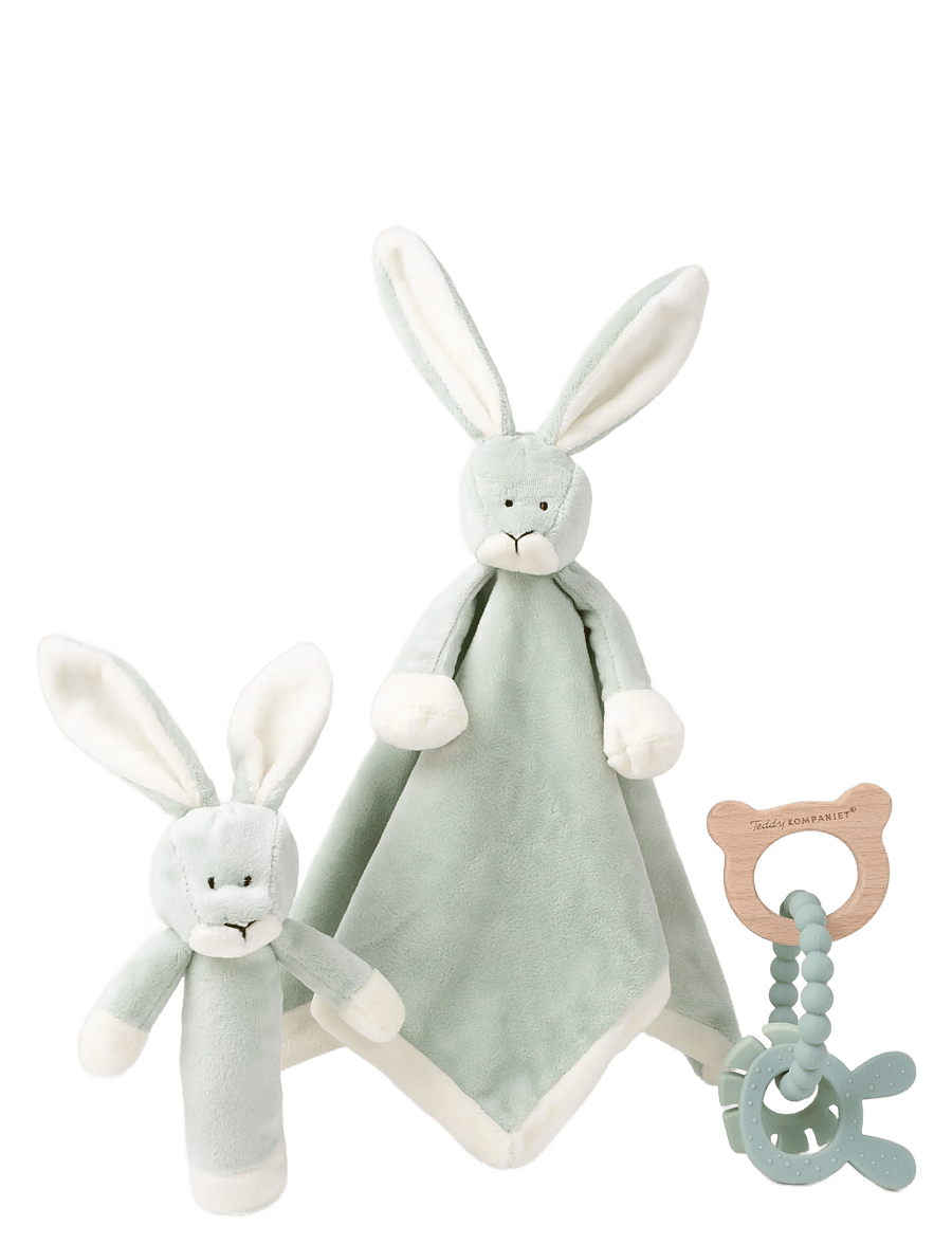 Teddykompaniet - Diinglisar, Gåvoset, Kanin, Lindblomsgrön - geschenkideen - green - 1