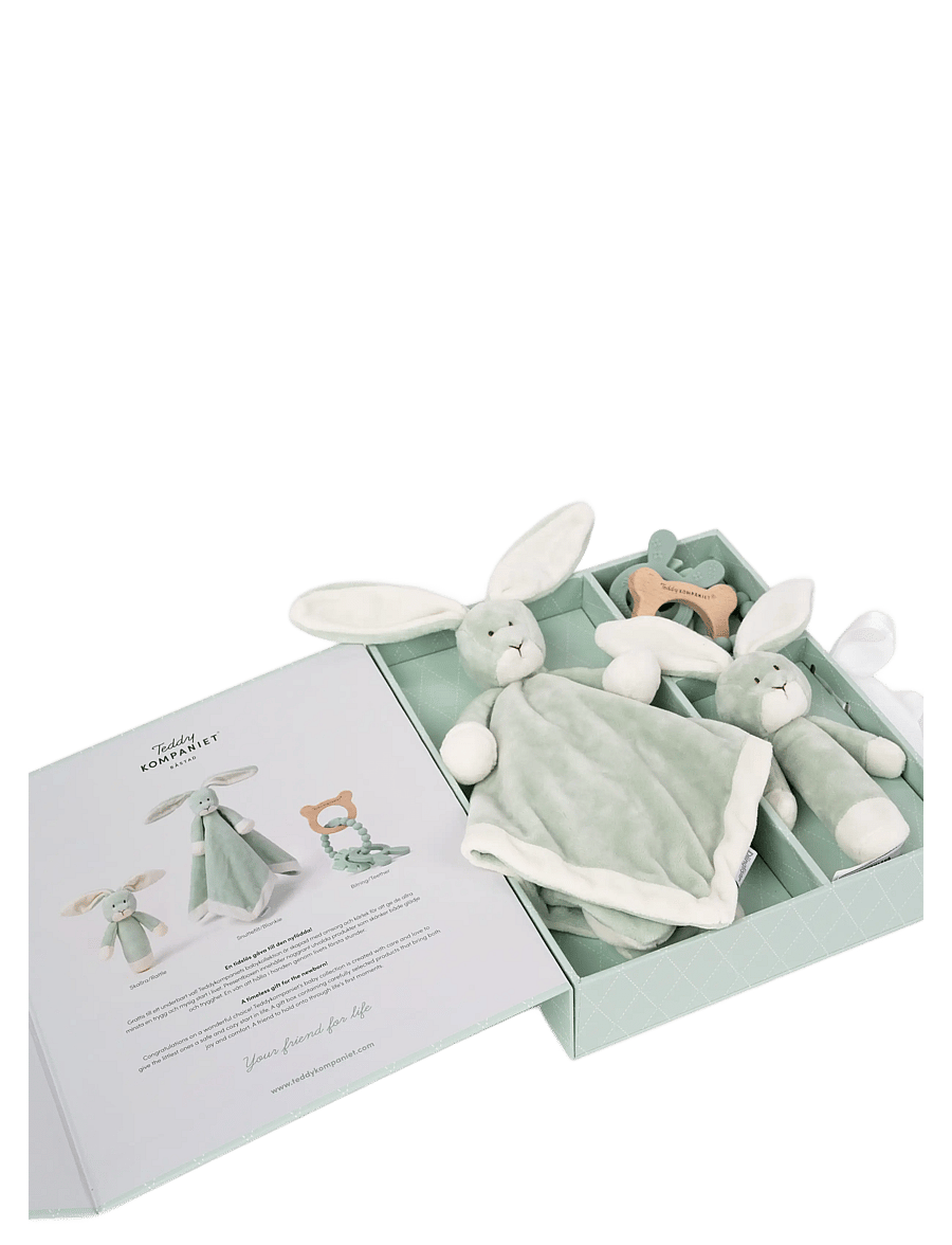 Teddykompaniet - Diinglisar, Gåvoset, Kanin, Lindblomsgrön - geschenkideen - green - 2