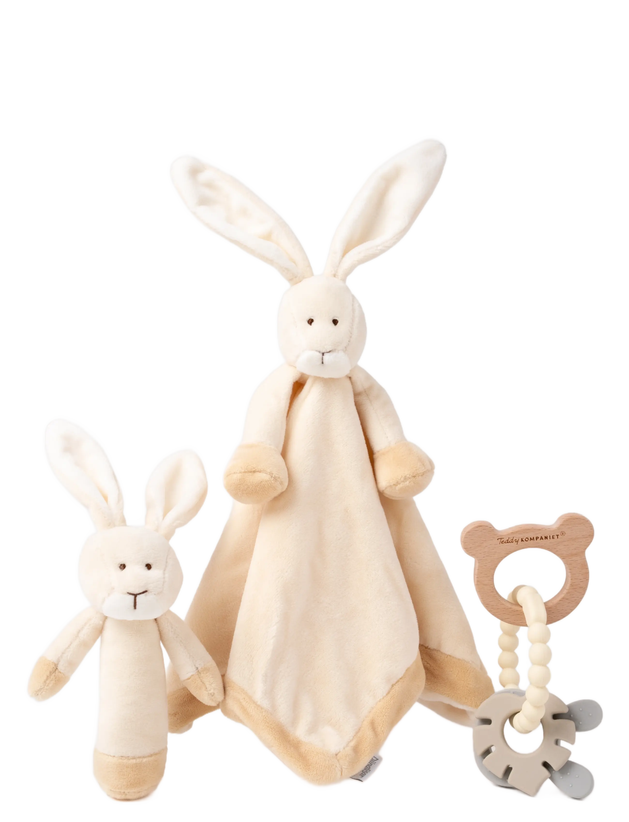 Teddykompaniet - Diinglisar, Gåvoset, Kanin, Creme - gaveidéer - creme - 1