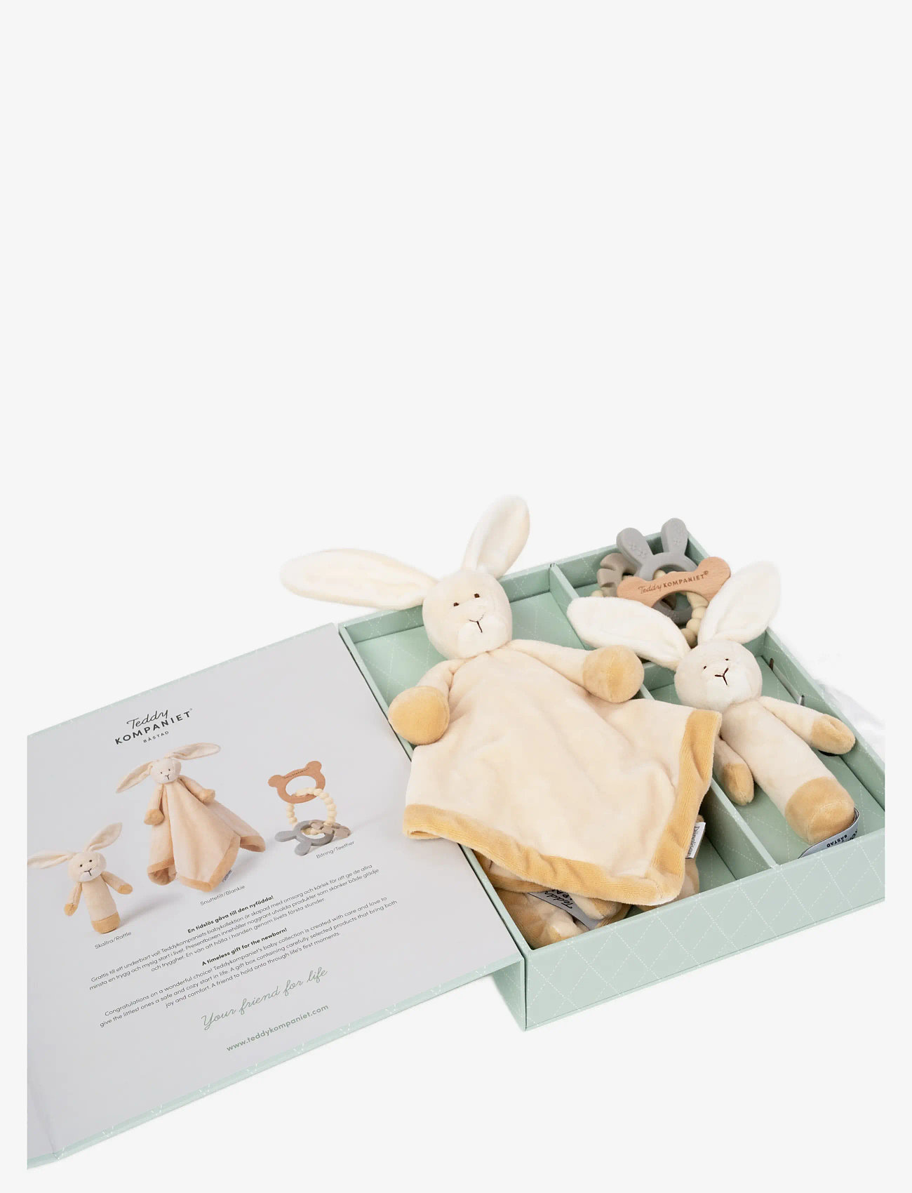 Teddykompaniet - Diinglisar, Gåvoset, Kanin, Creme - gift ideas - creme - 2
