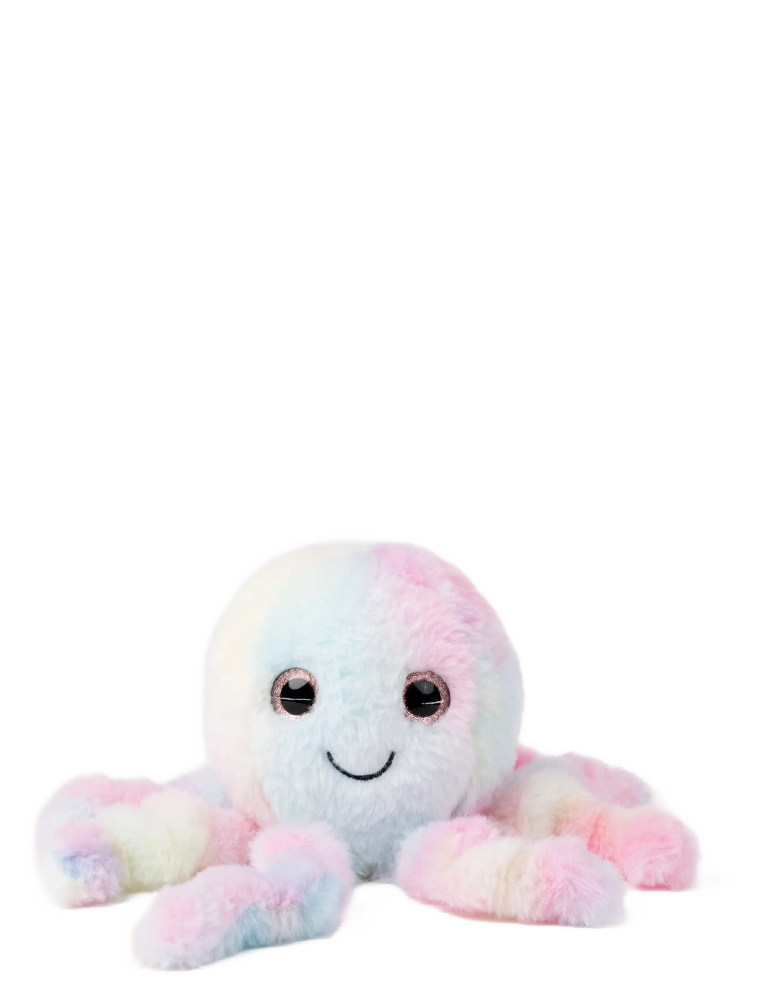 Teddykompaniet Bläckfisk, Regnbågsfärgad, 26 cm, Soft Spielzeug, Mehrfarbig/gemustert - Stuffed Animals, Kinder