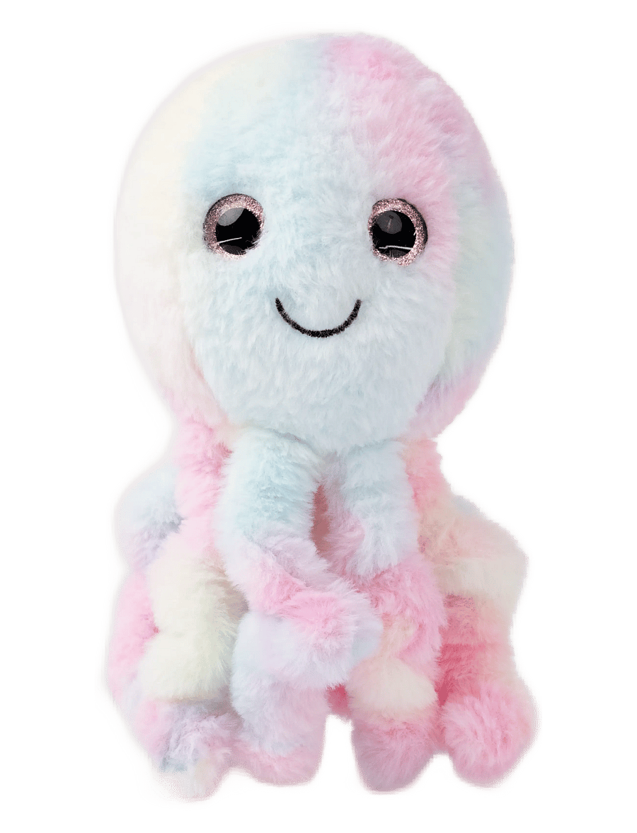 Teddykompaniet - Bläckfisk, Regnbågsfärgad - kuscheltiere - multi coloured - 1