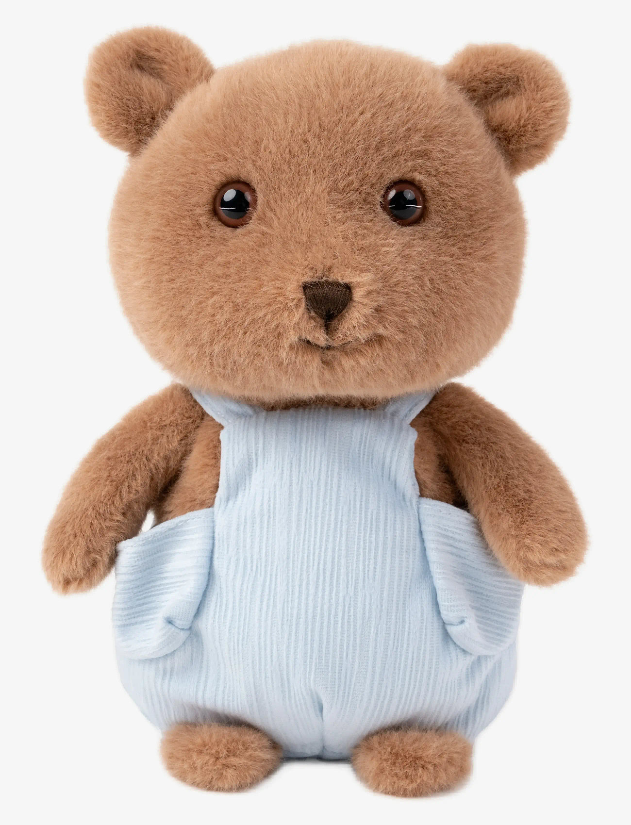 Teddykompaniet - Nalle med snickarbyxor - bamser - brown - 0