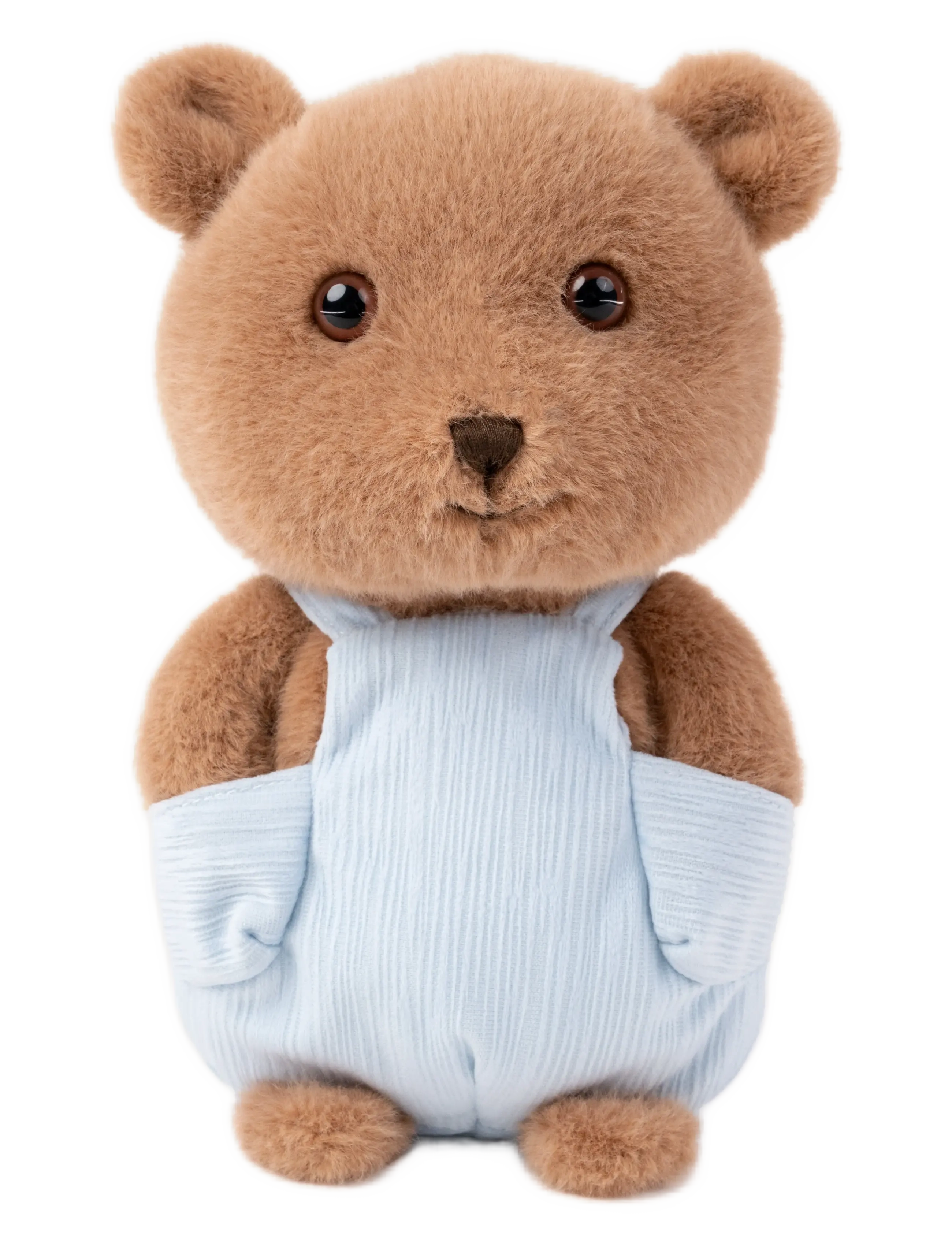 Teddykompaniet - Nalle med snickarbyxor - pehmed loomad - brown - 1