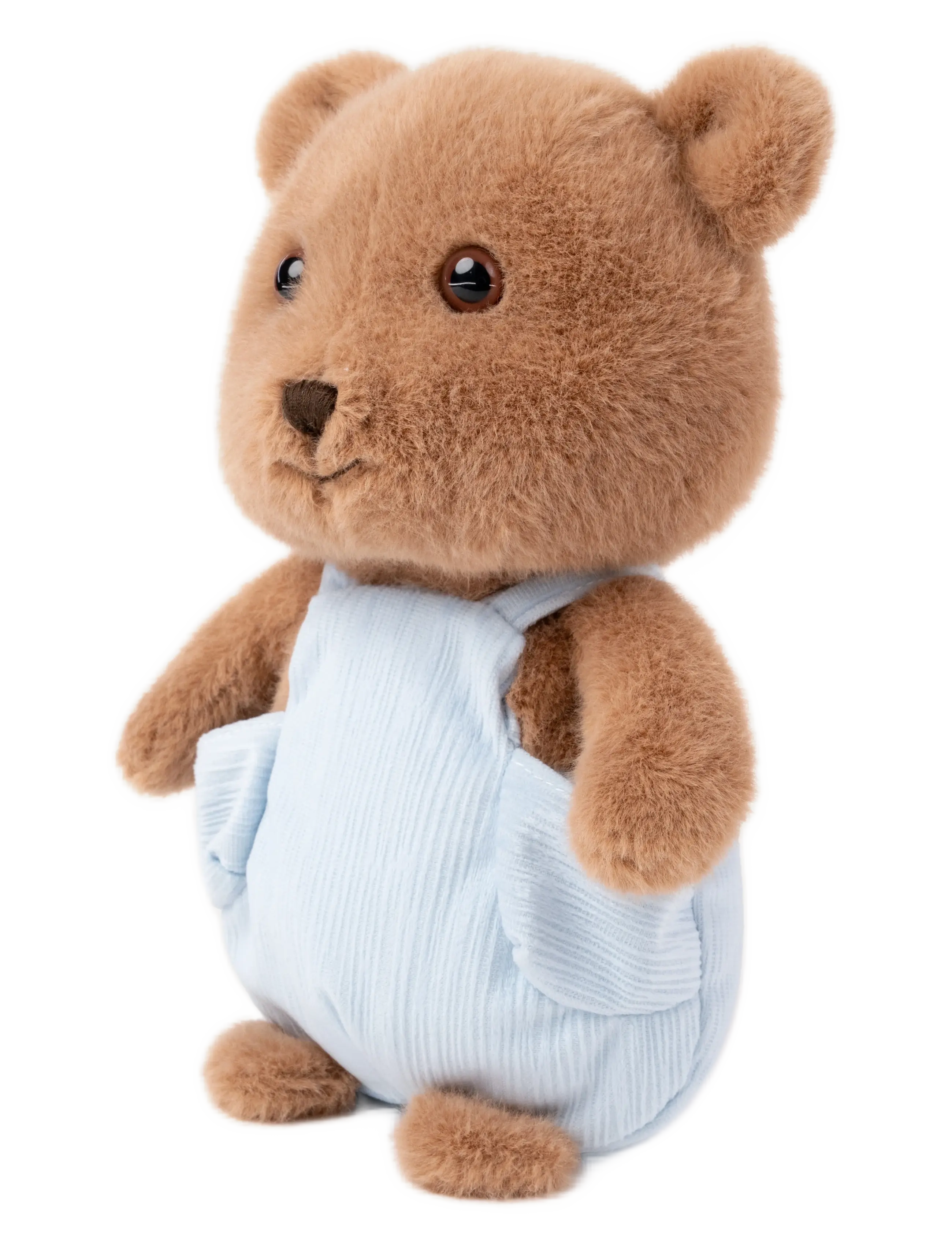 Teddykompaniet - Nalle med snickarbyxor - pehmed loomad - brown - 2