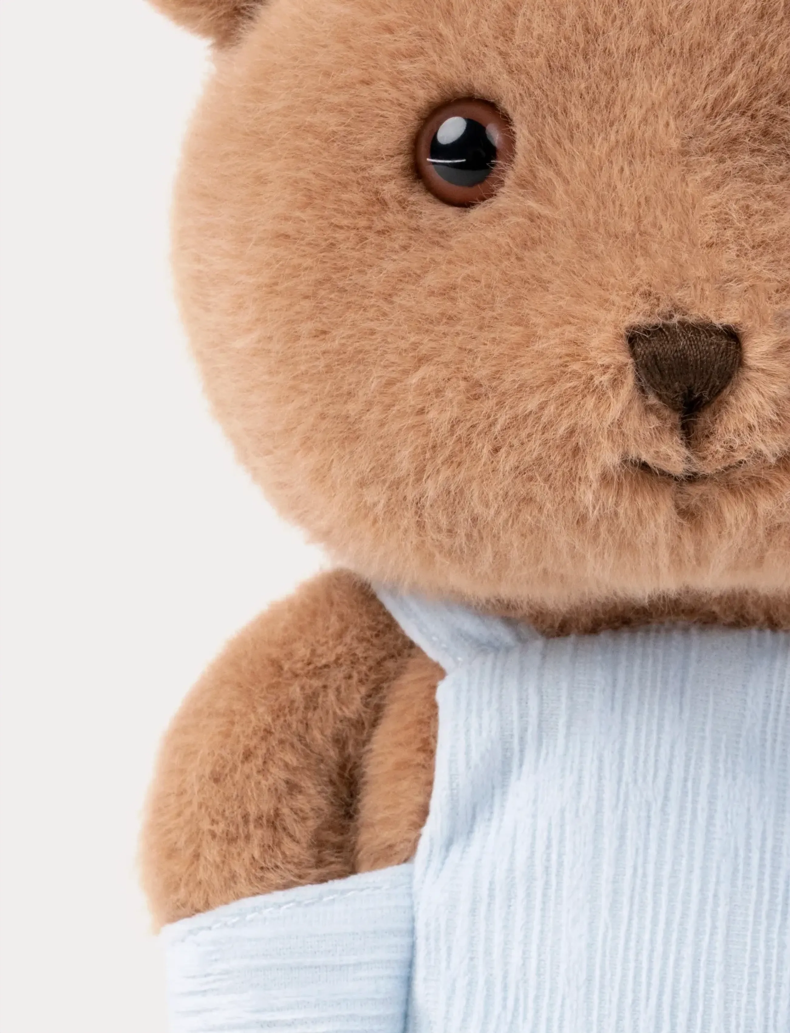 Teddykompaniet - Nalle med snickarbyxor - pehmed loomad - brown - 5