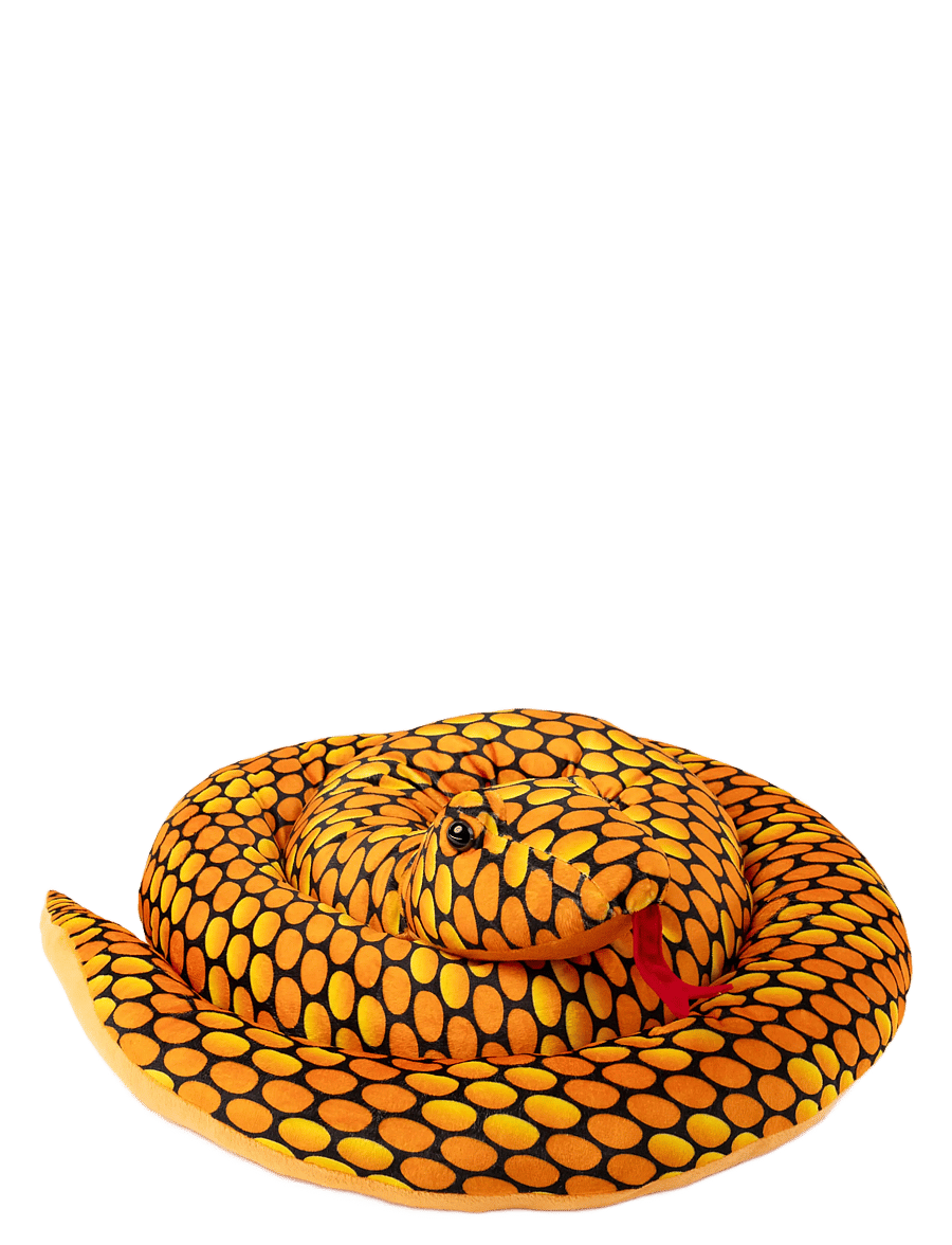 Teddykompaniet - Orm, XL, Orange - kuscheltiere - orange - 0