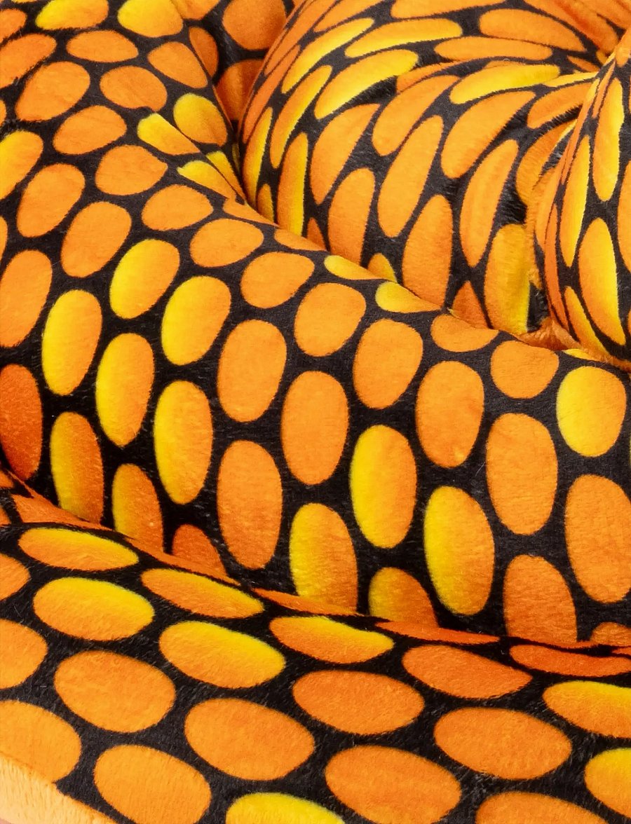 Teddykompaniet - Orm, XL, Orange - kuscheltiere - orange - 2