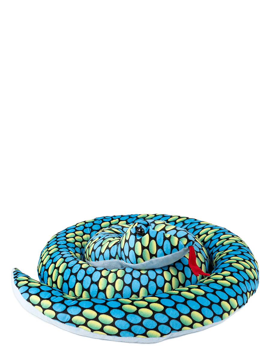 Teddykompaniet - Orm, XL, Blå - mjukisdjur - blue - 0