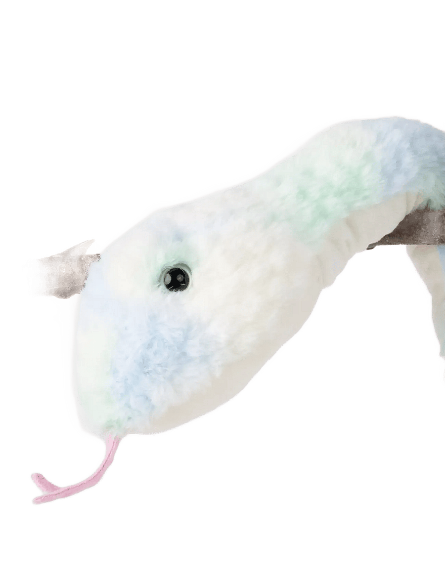 Teddykompaniet - Orm, Stor, Regnbågsfärgad, Blå - kuscheltiere - blue - 2