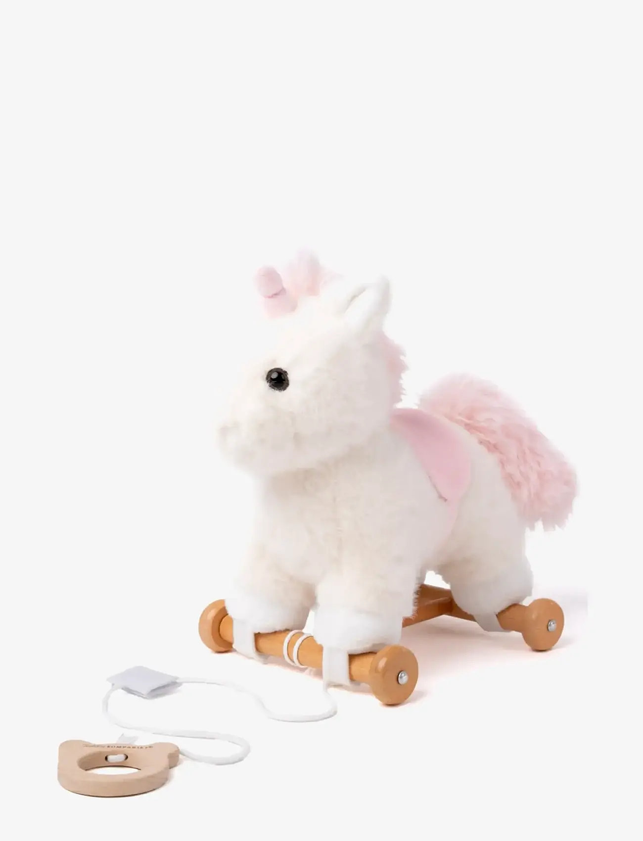 Teddykompaniet - Dragdjur, Enhörning - animaux en peluche - pink - 0