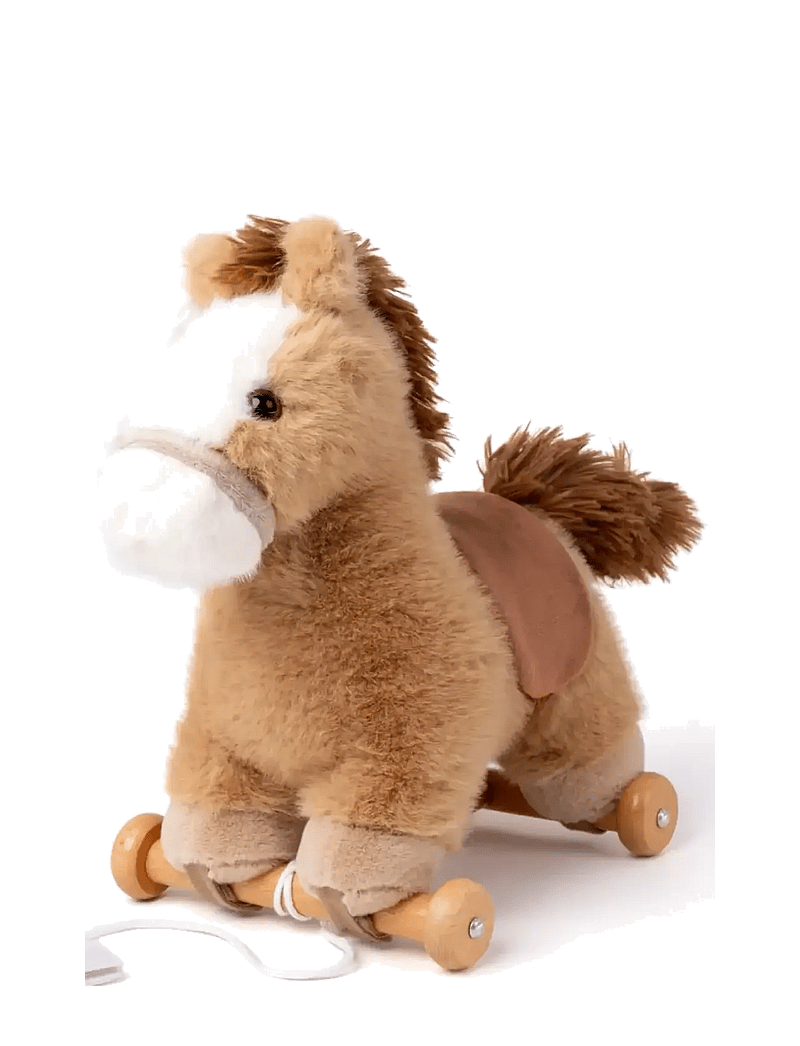 Teddykompaniet - Dragdjur, Häst - ziehspielzeug - brown - 0