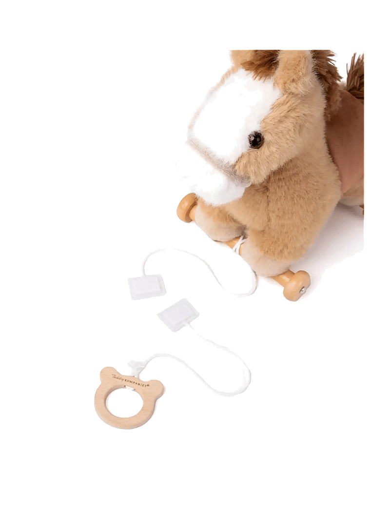 Teddykompaniet - Dragdjur, Häst - ziehspielzeug - brown - 3