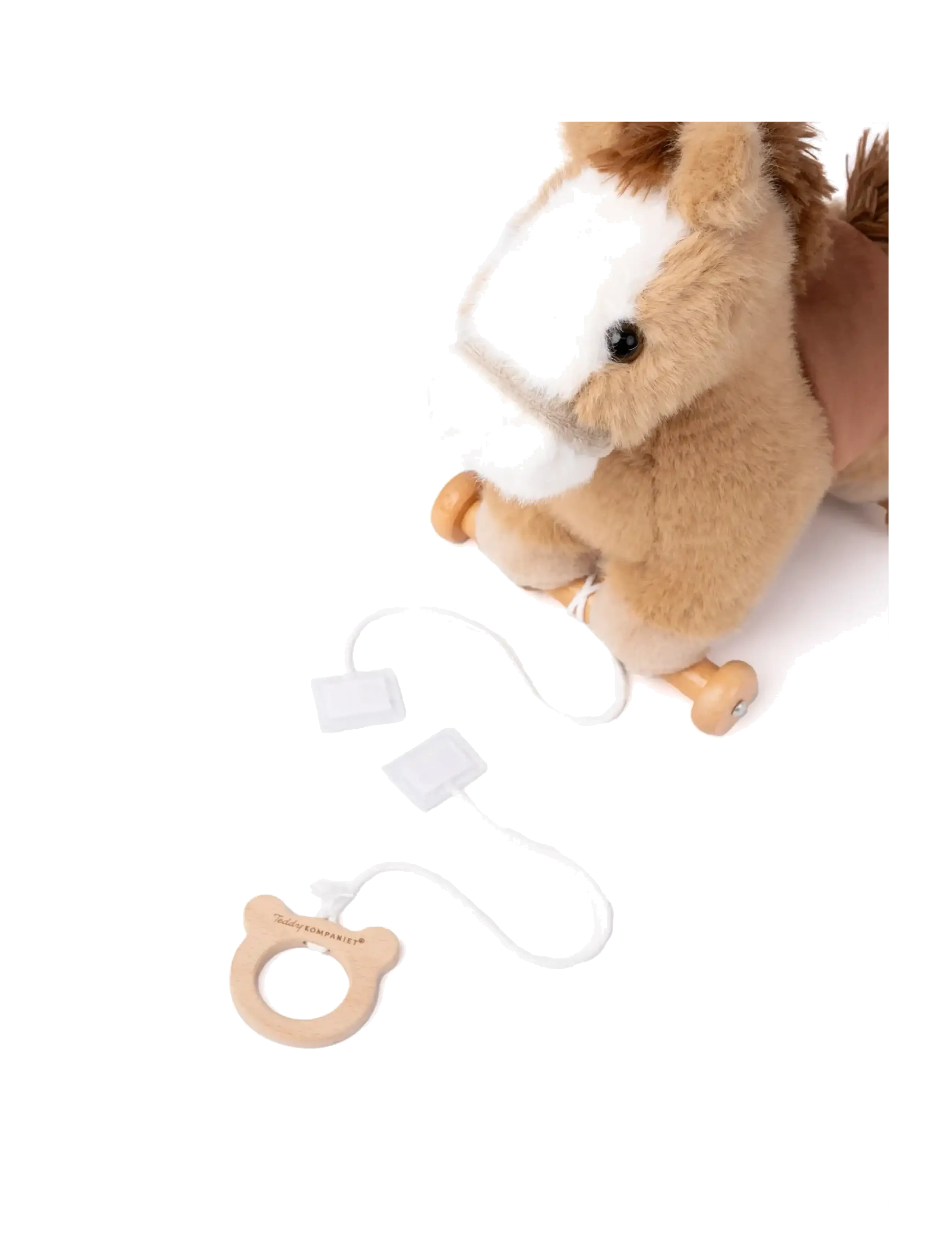 Teddykompaniet - Dragdjur, Häst - draleker - brown - 3
