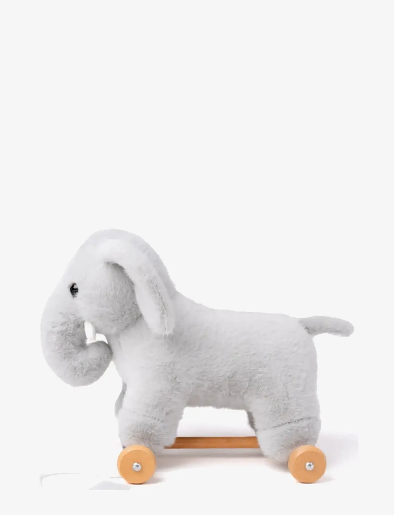 Teddykompaniet - Dragdjur, Elefant - pull along toys - grey - 1