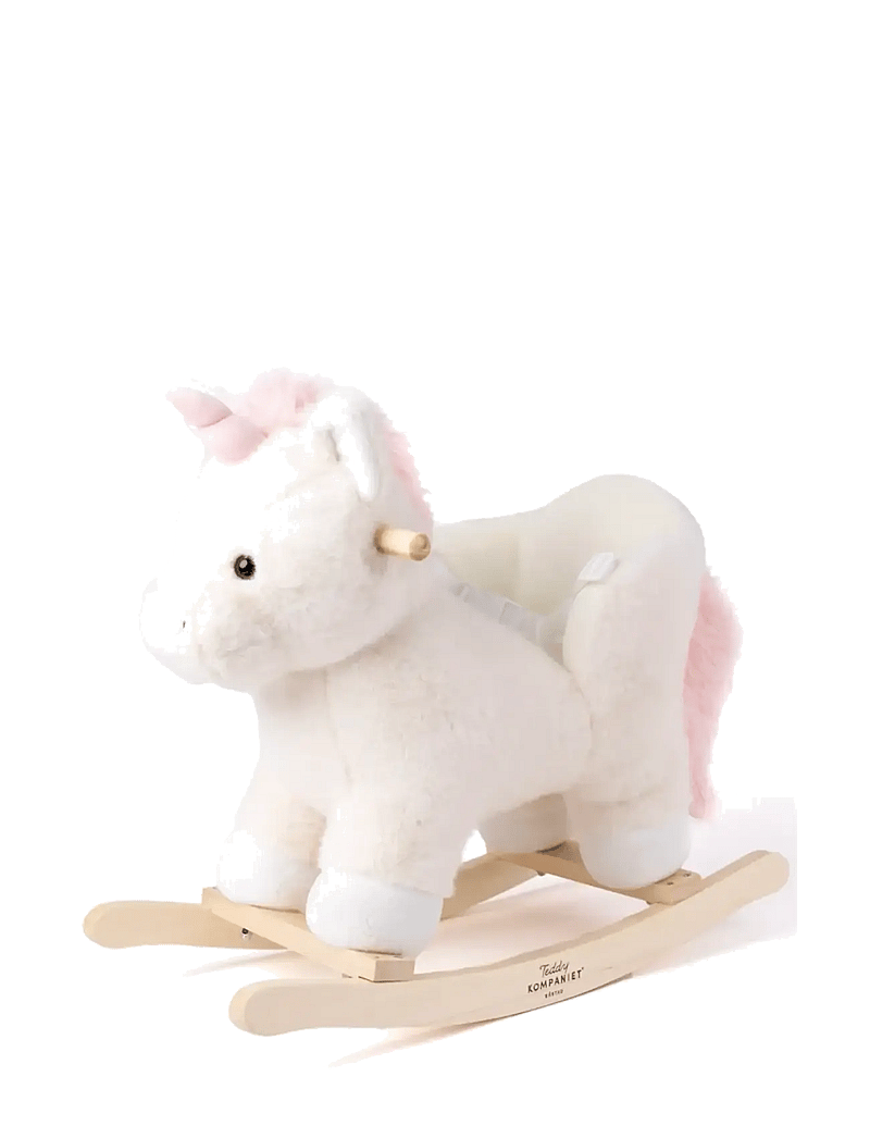 Teddykompaniet - Gungdjur, Baby, Enhörning - gyngeheste & hoppedyr - pink - 0